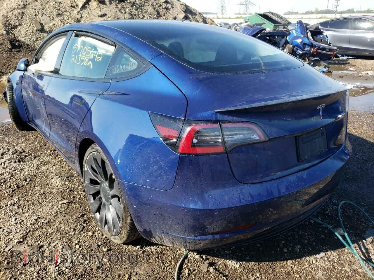 2021 TESLA MODEL 3 - VIN: 5YJ3E1EC4MF064931 - Фото 3