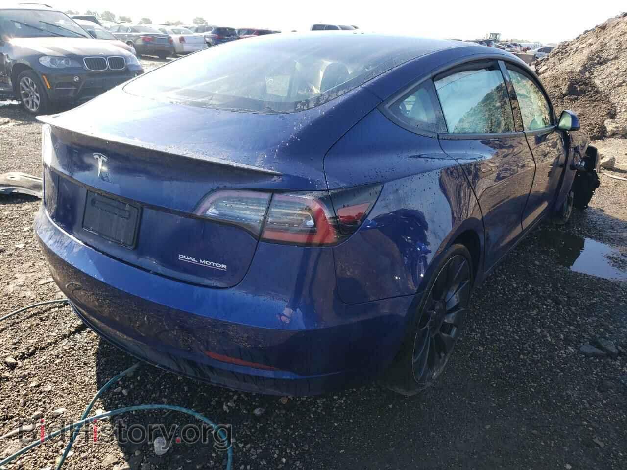 2021 TESLA MODEL 3 - VIN: 5YJ3E1EC4MF064931 - Фото 4