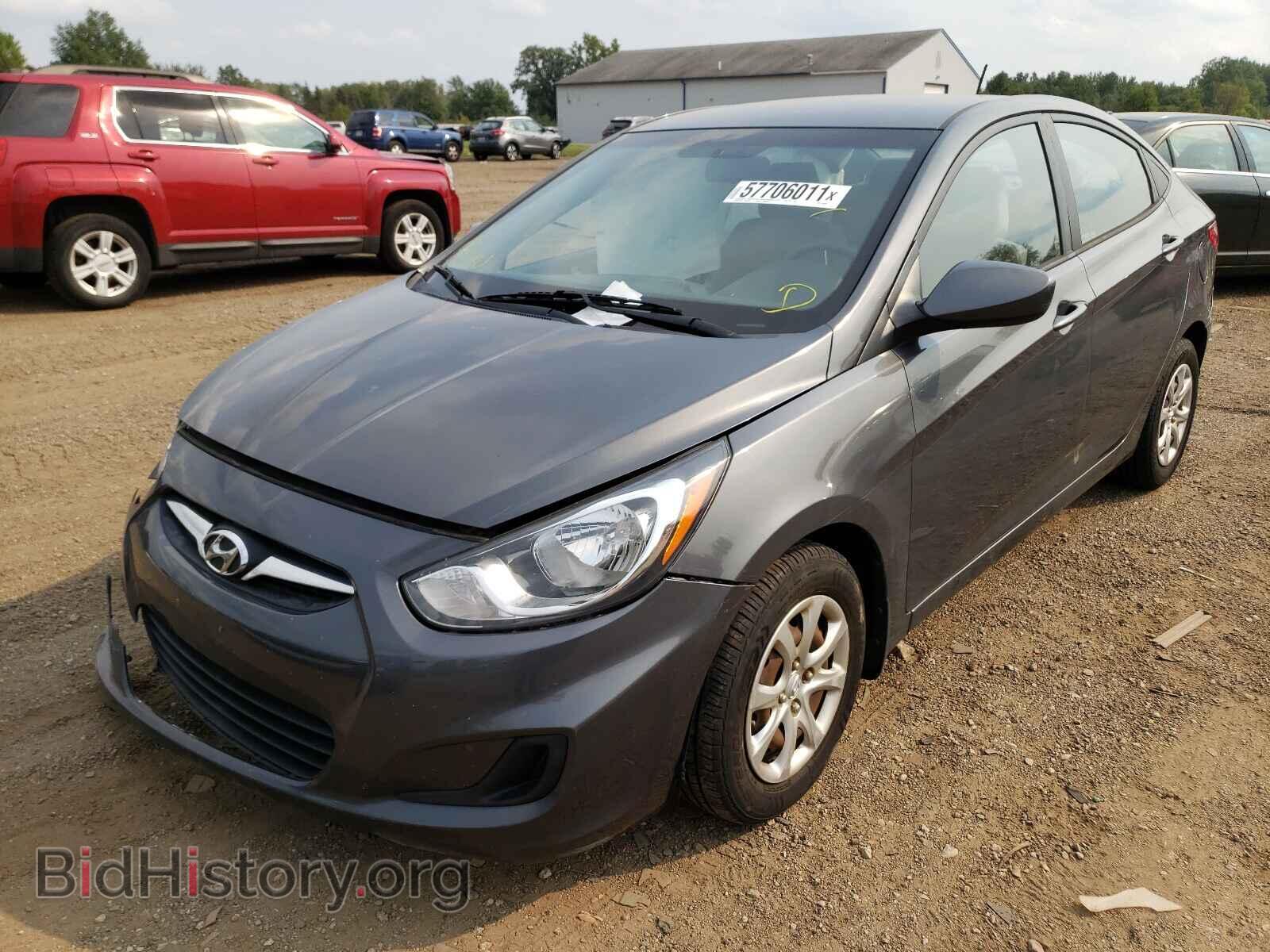 2013 HYUNDAI ACCENT - VIN: KMHCT4AE2DU283002 - Фото 2