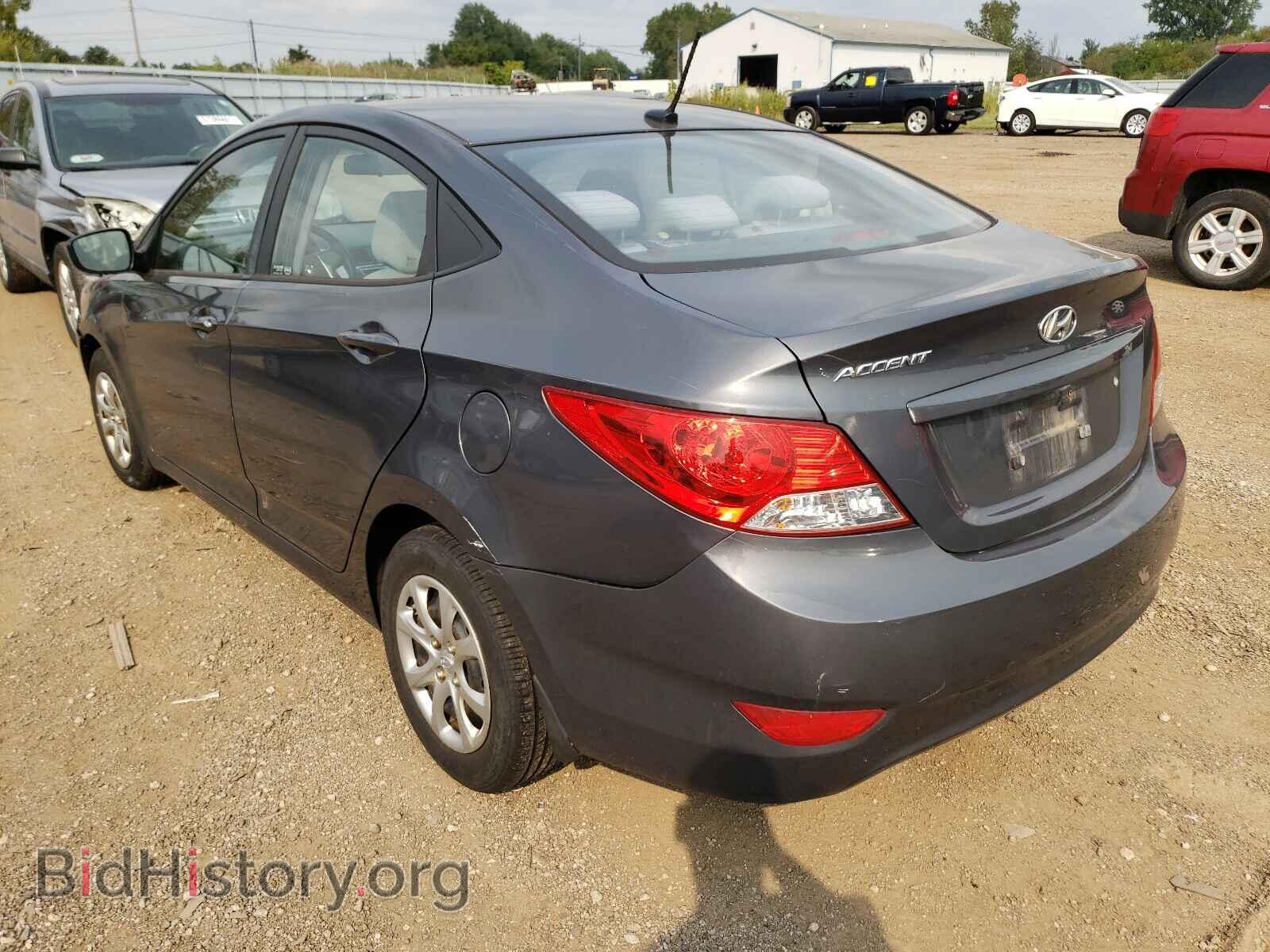 2013 HYUNDAI ACCENT - VIN: KMHCT4AE2DU283002 - Фото 3