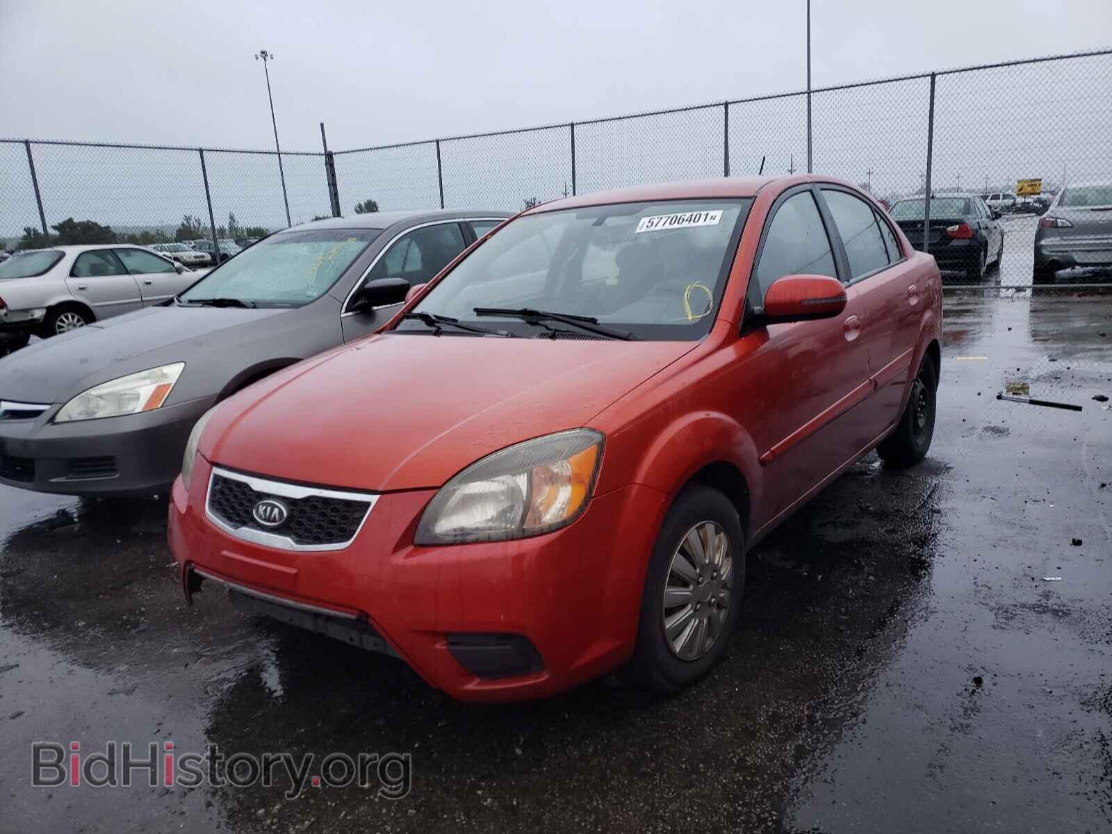 2010 KIA RIO - VIN: KNADH4A39A6665615 - Фото 2