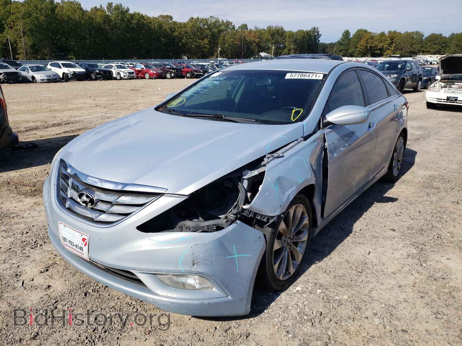 2012 HYUNDAI SONATA - VIN: 5NPEC4AC4CH363891 - Фото 2
