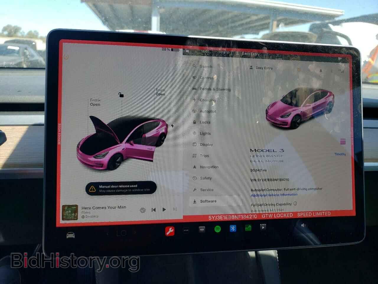 2022 TESLA MODEL 3 - VIN: 5YJ3E1EB8NF184210 - Photo 9