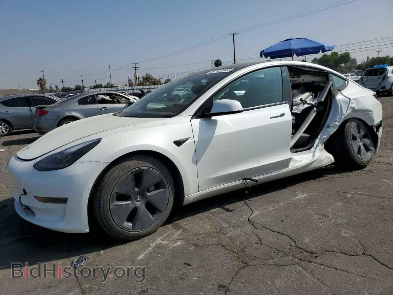 Photo 5YJ3E1EA6MF095712 - TESLA MODEL 3 2021