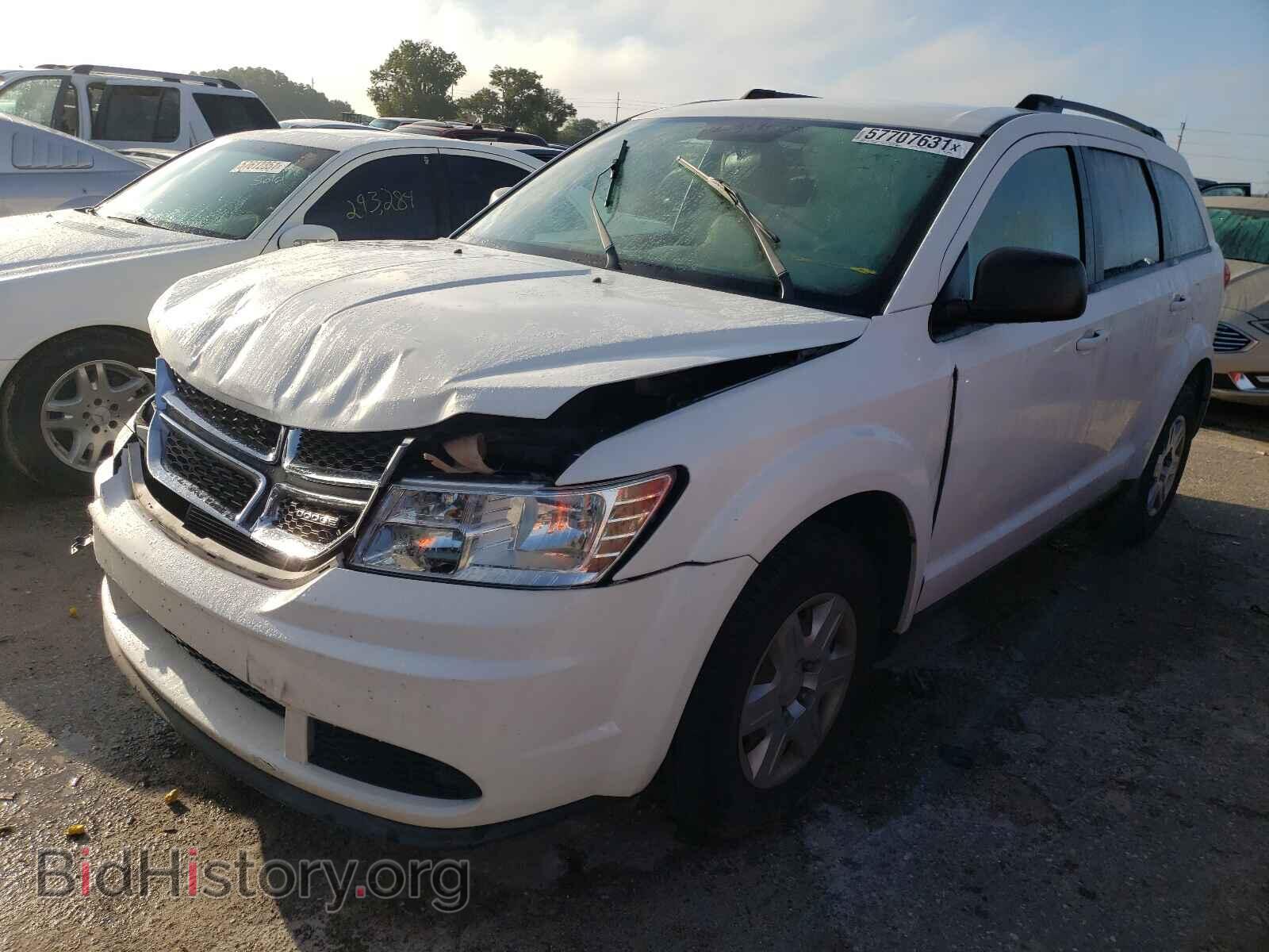 2012 DODGE JOURNEY - VIN: 3C4PDCAB6CT167720 - Фото 2