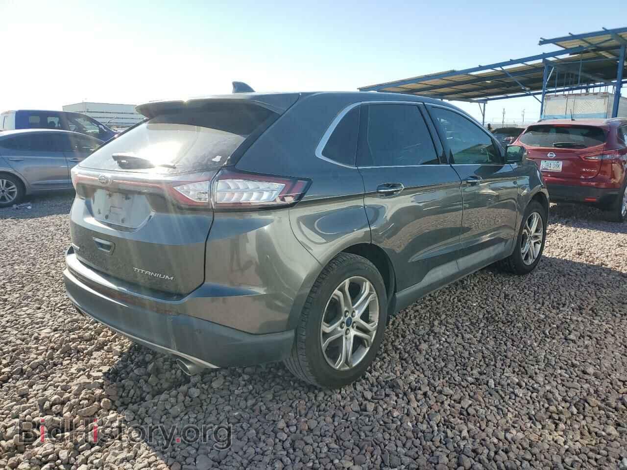 2015 FORD EDGE - VIN: 2FMTK3K86FBB03843 - Фото 3