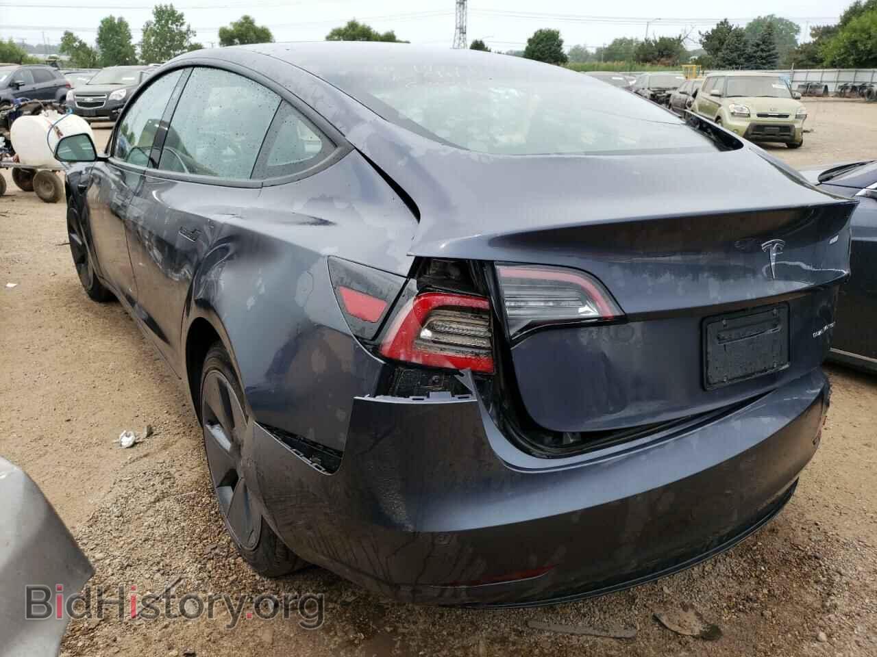 2022 TESLA MODEL 3 - VIN: 5YJ3E1EB2NF172702 - Photo 2