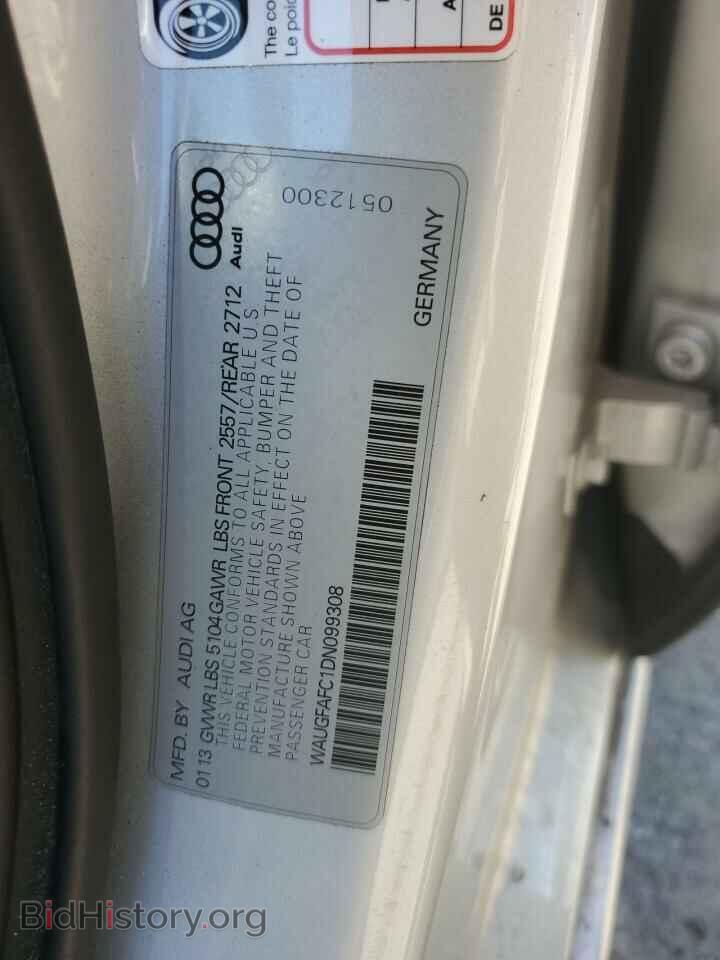 2013 AUDI A6 - VIN: WAUGFAFC1DN099308 - Фото 12
