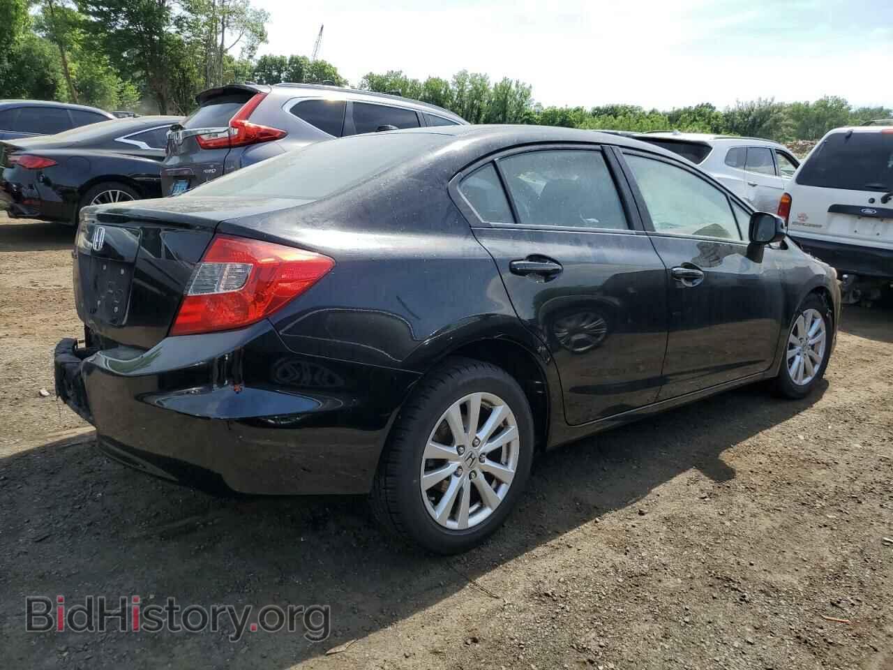 2012 HONDA CIVIC - VIN: 19XFB2F93CE349476 - Фото 3
