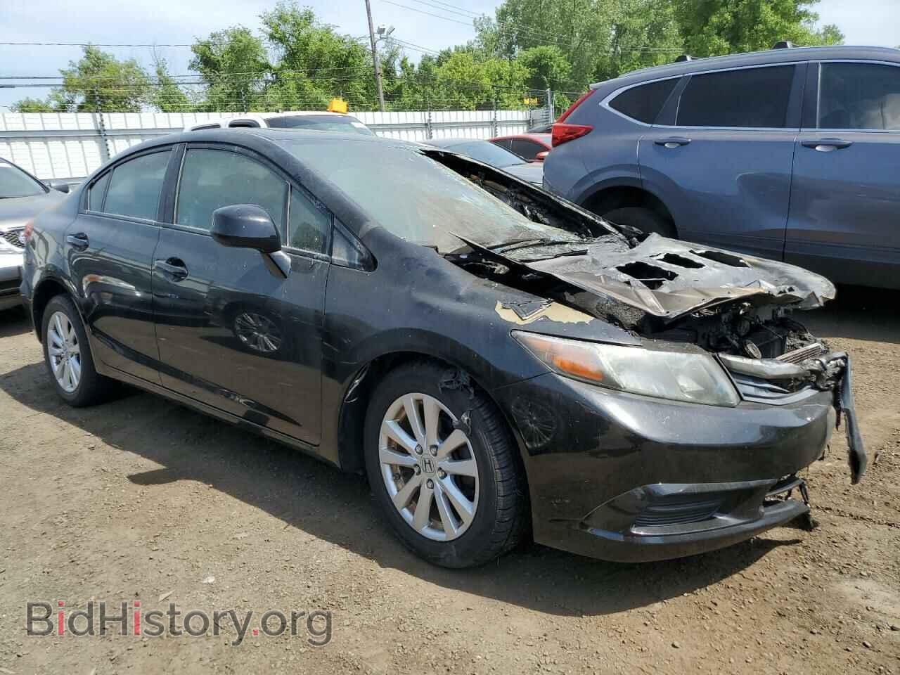 2012 HONDA CIVIC - VIN: 19XFB2F93CE349476 - Фото 4