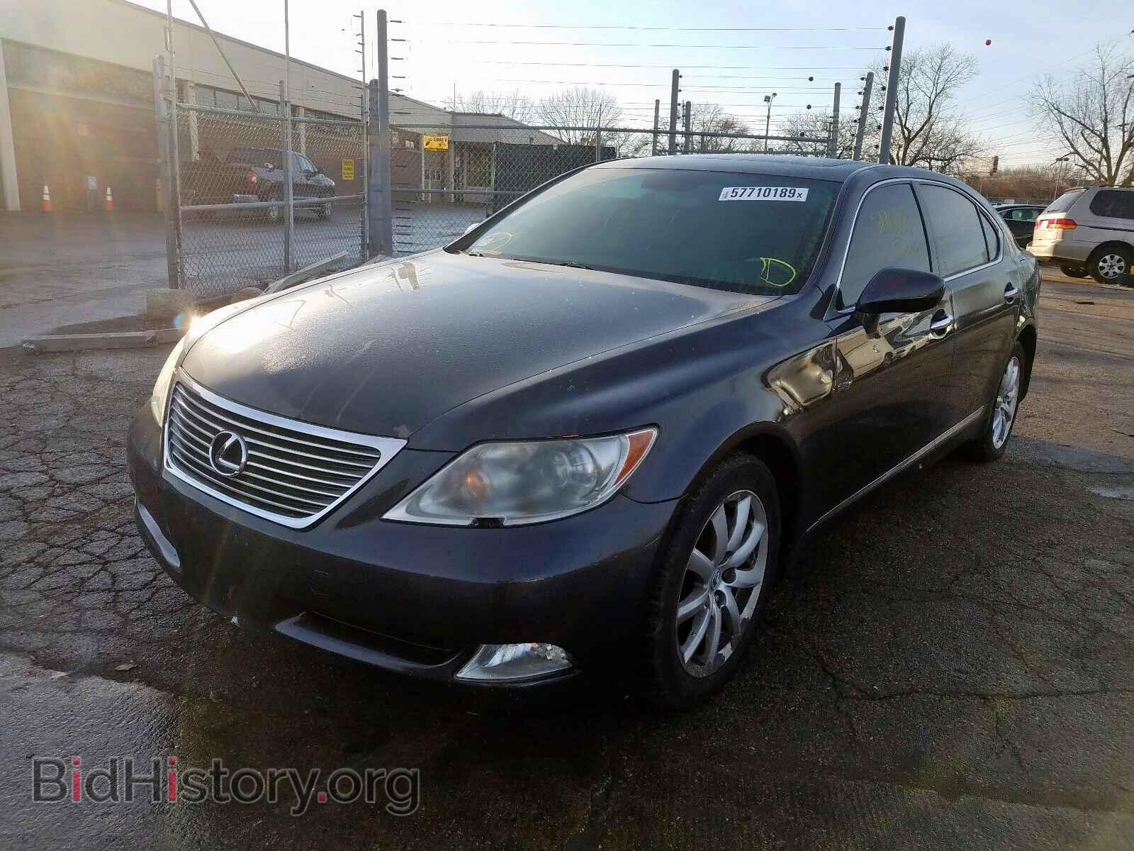 2007 LEXUS LS460 - VIN: JTHGL46F675009709 - Фото 2