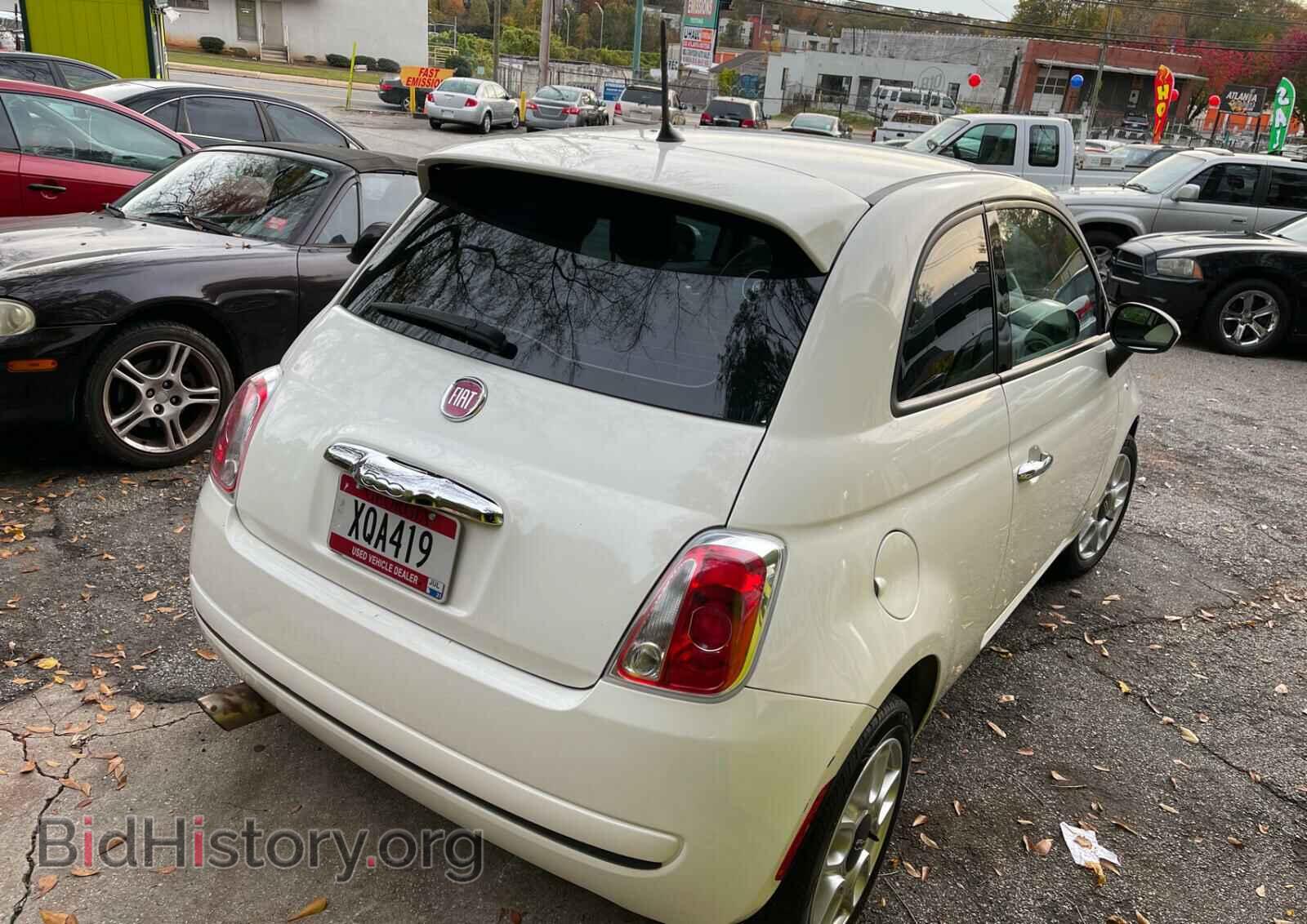 2014 FIAT 500 - VIN: 3C3CFFAR4ET276112 - Фото 4