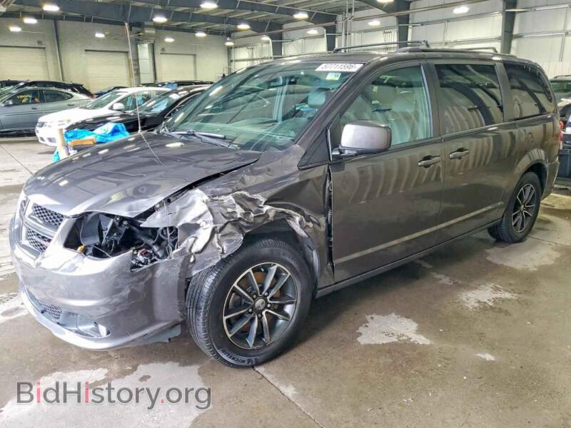 2019 Dodge CARAVAN GT (VIN 2C4RDGEG0KR600472) — photo 1 of 15, Copart, damage: front end