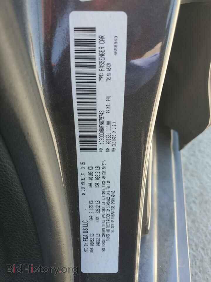 2015 CHRYSLER 200 - VIN: 1C3CCCAB0FN679743 - Фото 12