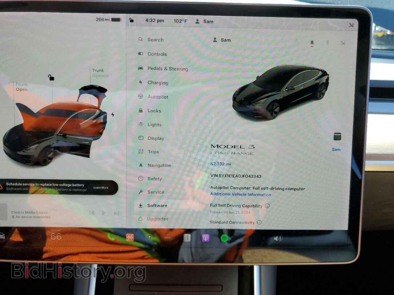 2018 TESLA MODEL 3 - VIN: 5YJ3E1EA0JF043343 - Фото 9