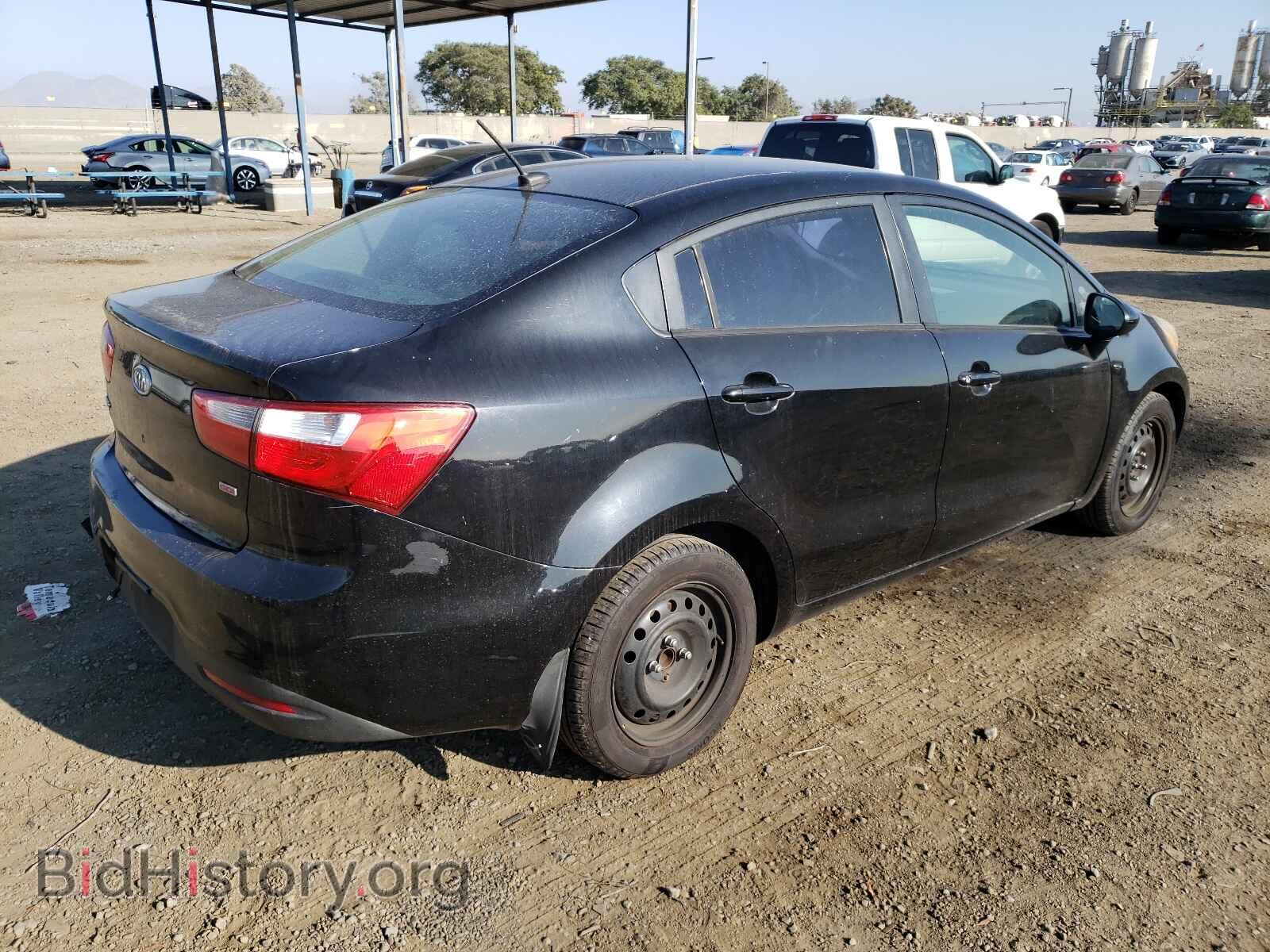 2013 KIA RIO - VIN: KNADM4A37D6112011 - Фото 4