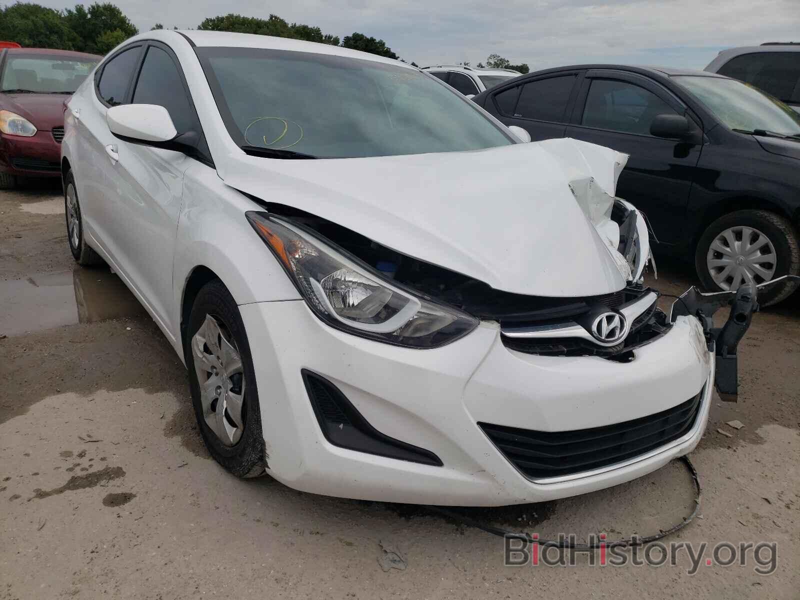 Фотография 5NPDH4AE8GH668797 - HYUNDAI ELANTRA 2016