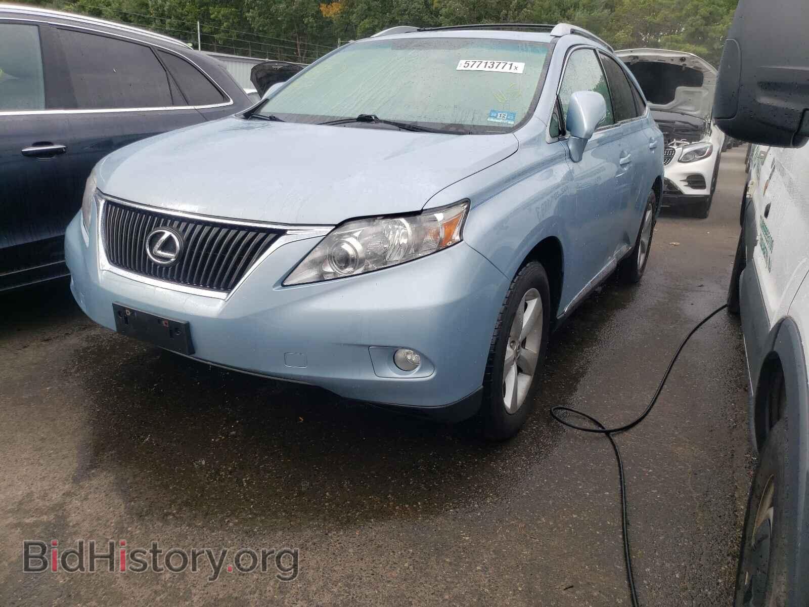 2010 LEXUS RX350 - VIN: 2T2BK1BA9AC033712 - Фото 2