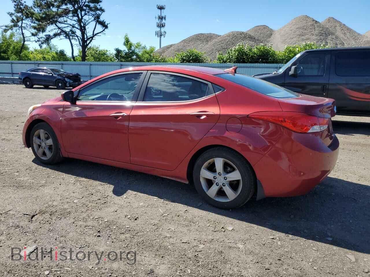 2012 HYUNDAI ELANTRA - VIN: KMHDH4AE4CU202425 - Фото 2