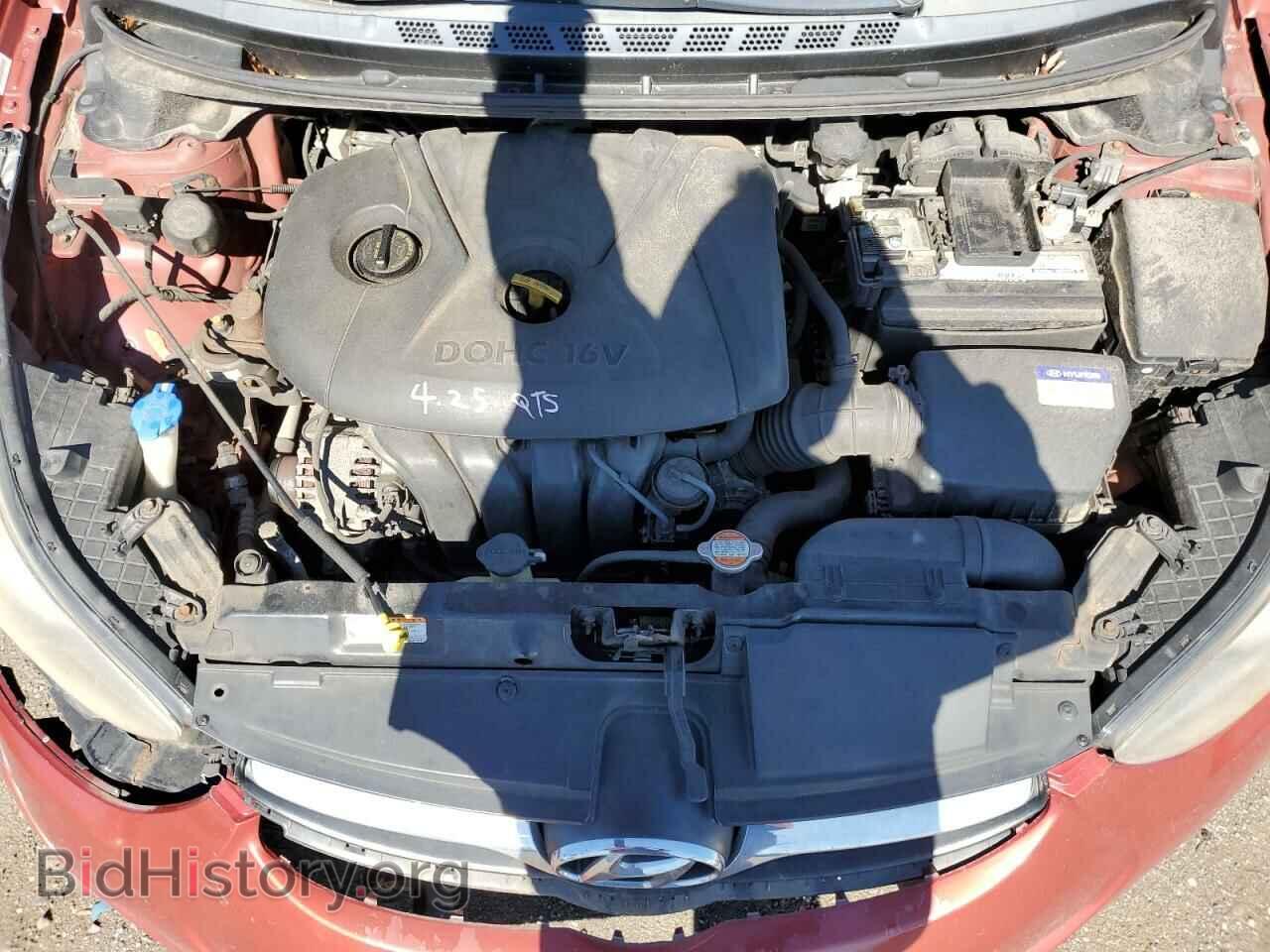 2012 HYUNDAI ELANTRA - VIN: KMHDH4AE4CU202425 - Фото 11