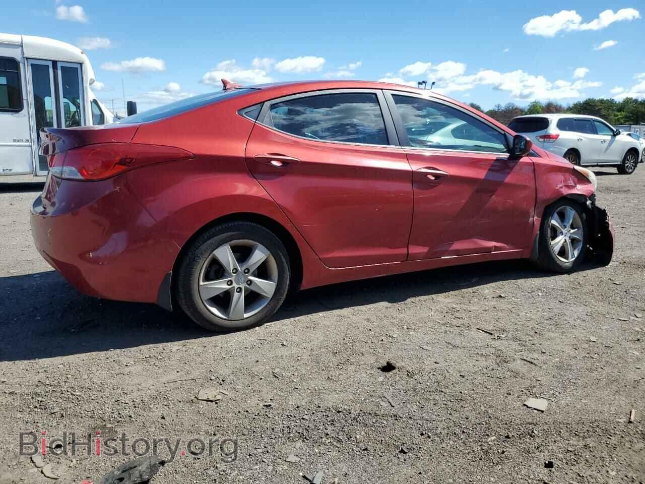 2012 HYUNDAI ELANTRA - VIN: KMHDH4AE4CU202425 - Фото 3