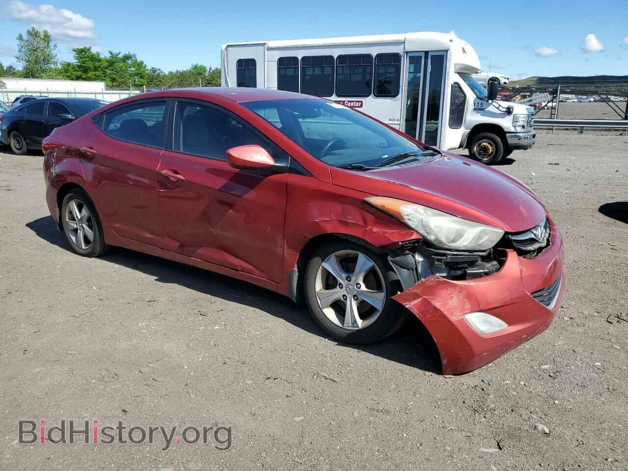 2012 HYUNDAI ELANTRA - VIN: KMHDH4AE4CU202425 - Фото 4
