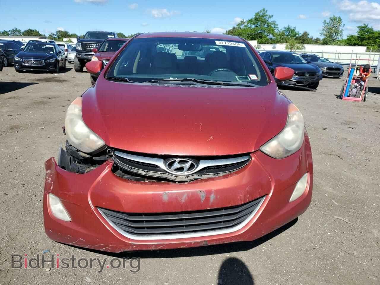 2012 HYUNDAI ELANTRA - VIN: KMHDH4AE4CU202425 - Фото 5