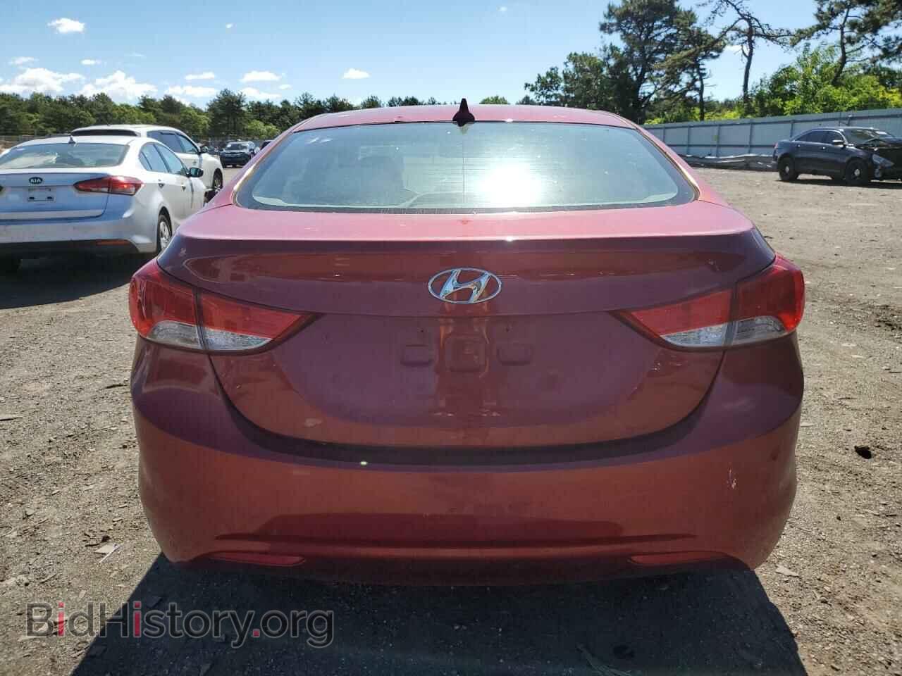 2012 HYUNDAI ELANTRA - VIN: KMHDH4AE4CU202425 - Фото 6