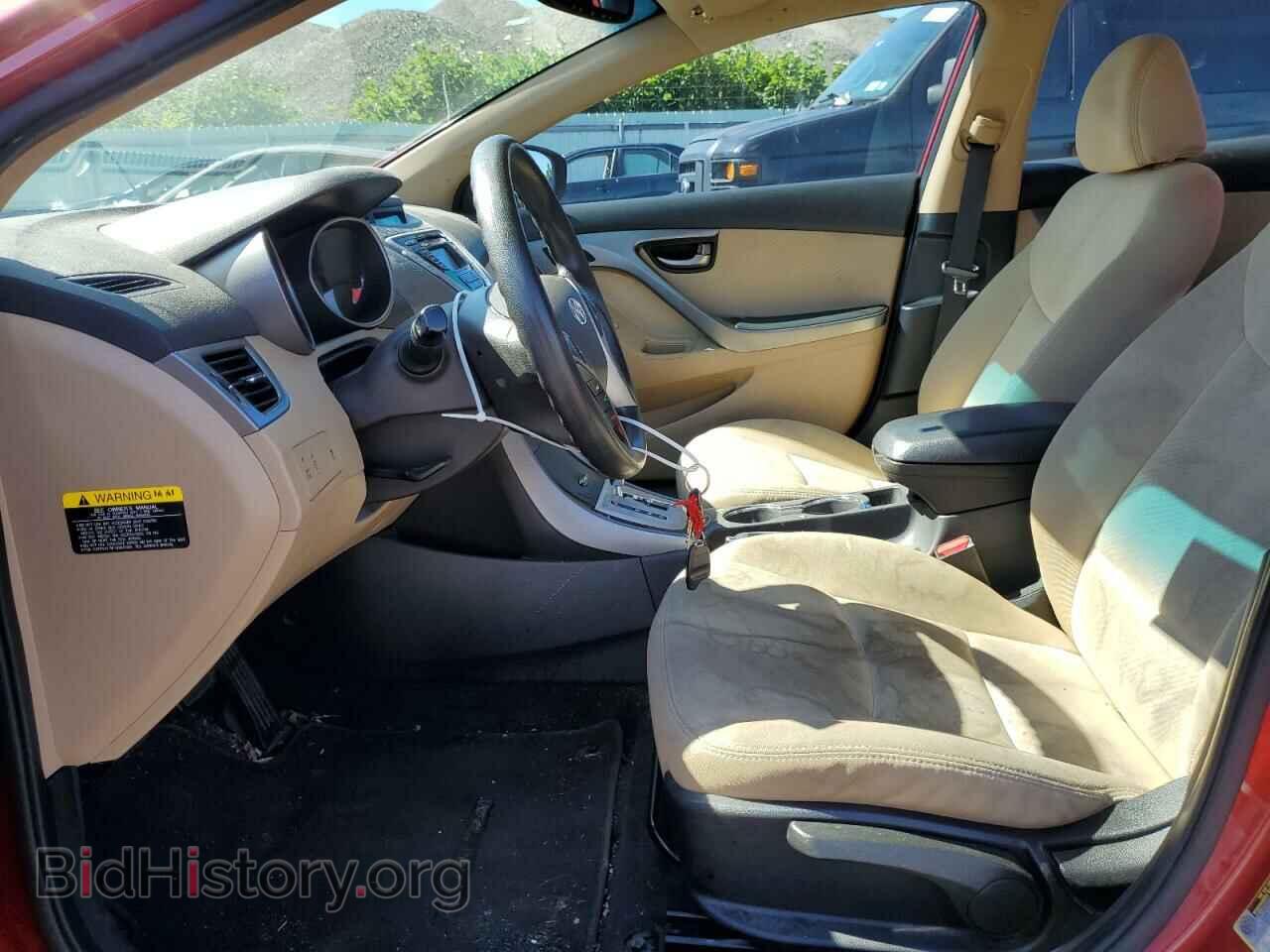 2012 HYUNDAI ELANTRA - VIN: KMHDH4AE4CU202425 - Фото 7