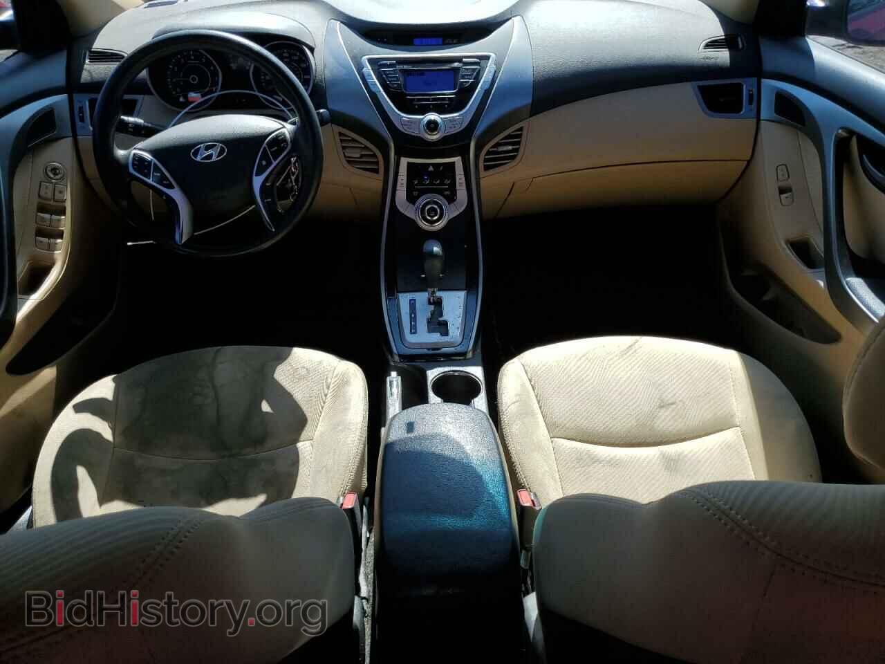 2012 HYUNDAI ELANTRA - VIN: KMHDH4AE4CU202425 - Фото 8