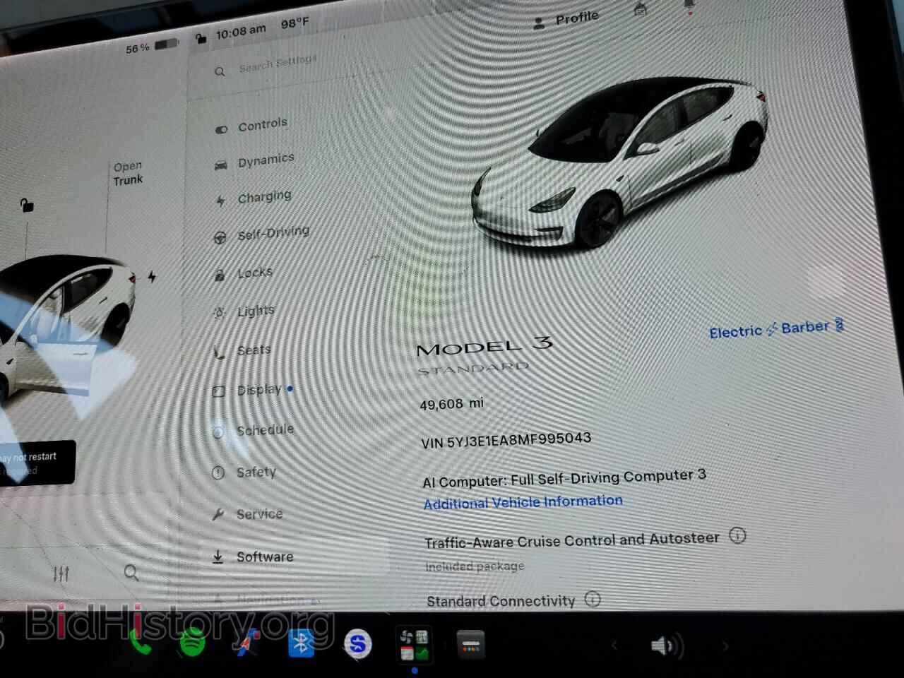 2021 TESLA MODEL 3 - VIN: 5YJ3E1EA8MF995043 - Photo 9