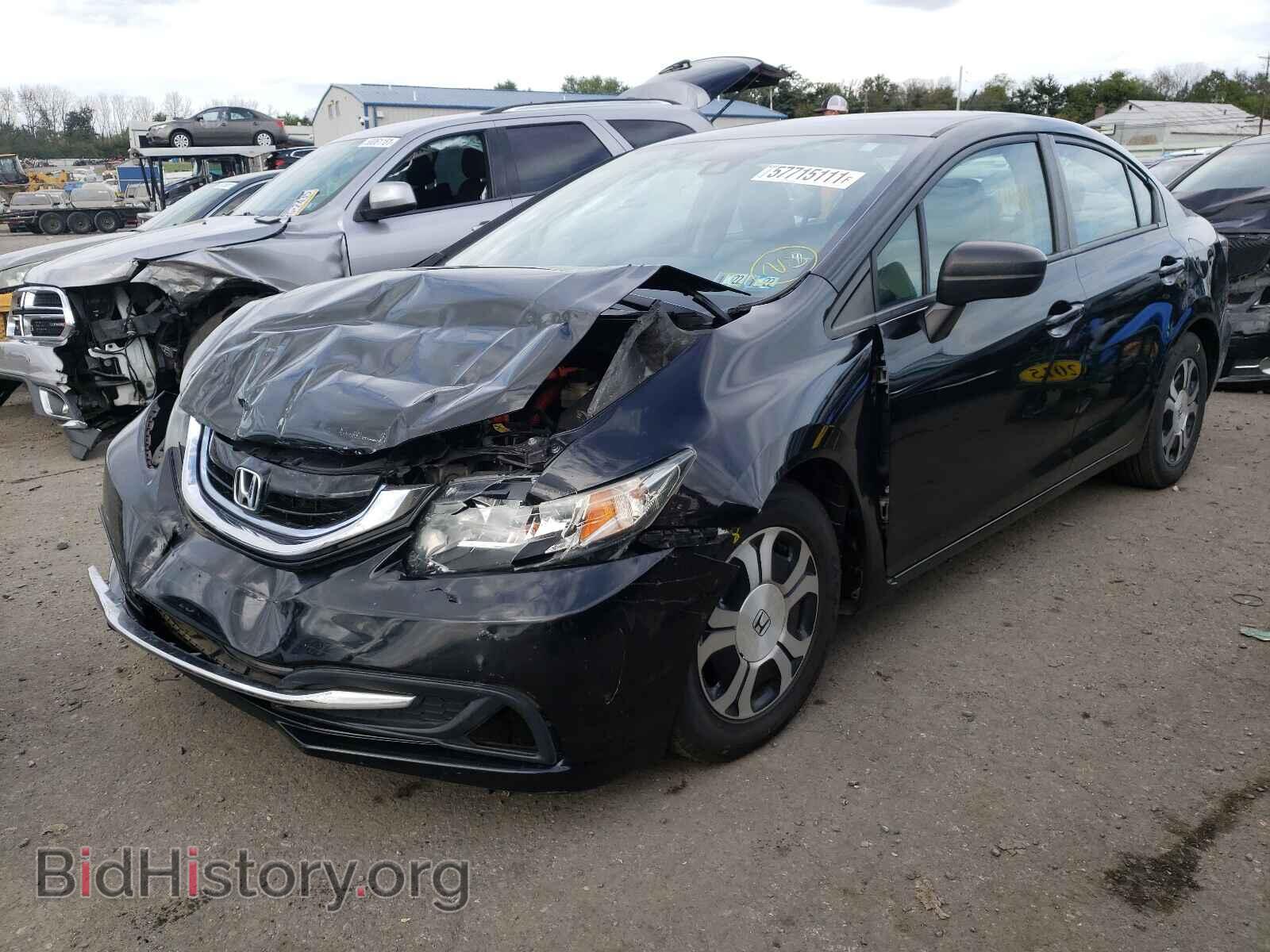2015 HONDA CIVIC - VIN: 19XFB4F3XFE201336 - Фото 2