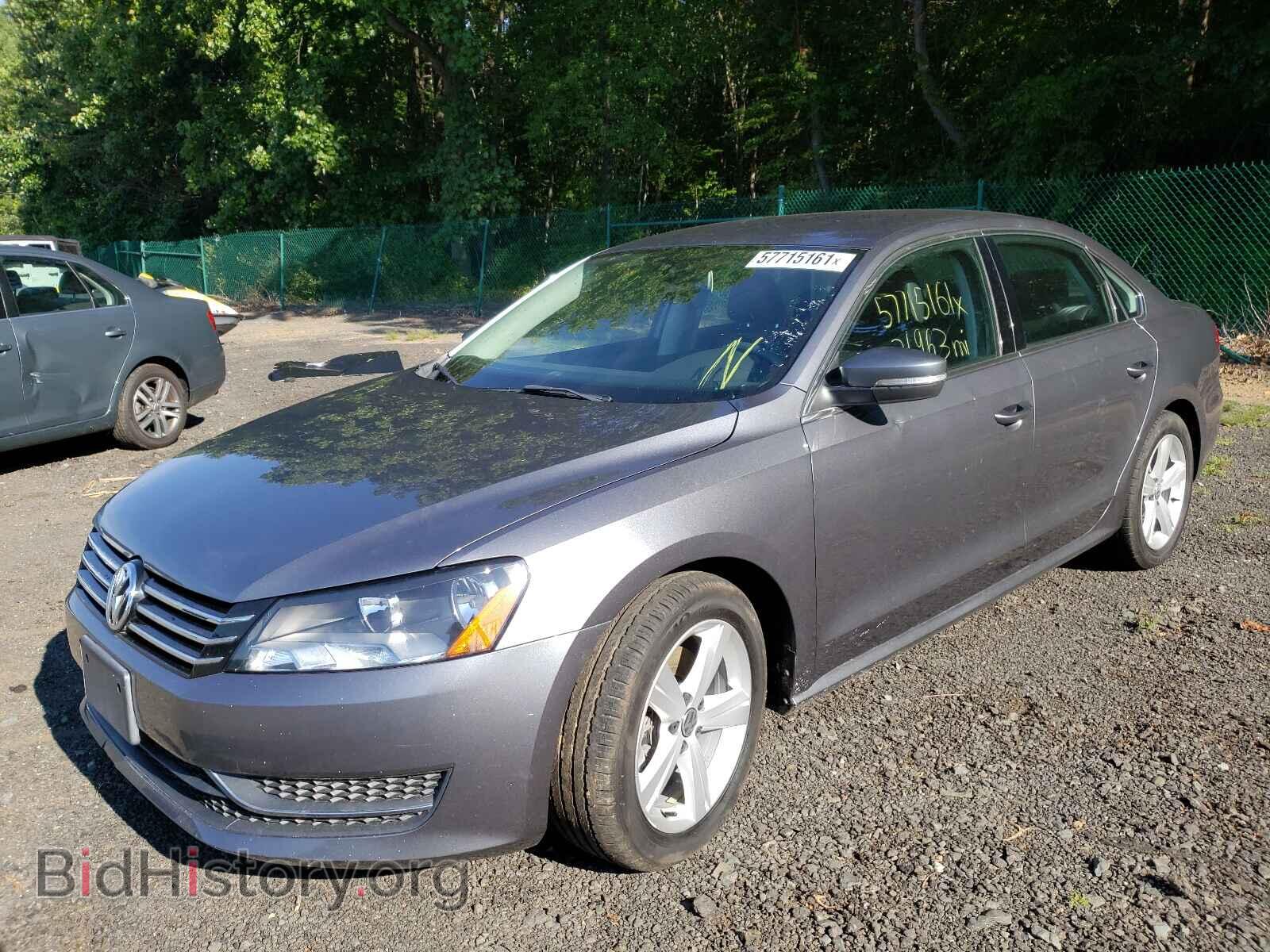 2014 VOLKSWAGEN PASSAT - VIN: 1VWBT7A34EC059671 - Фото 2
