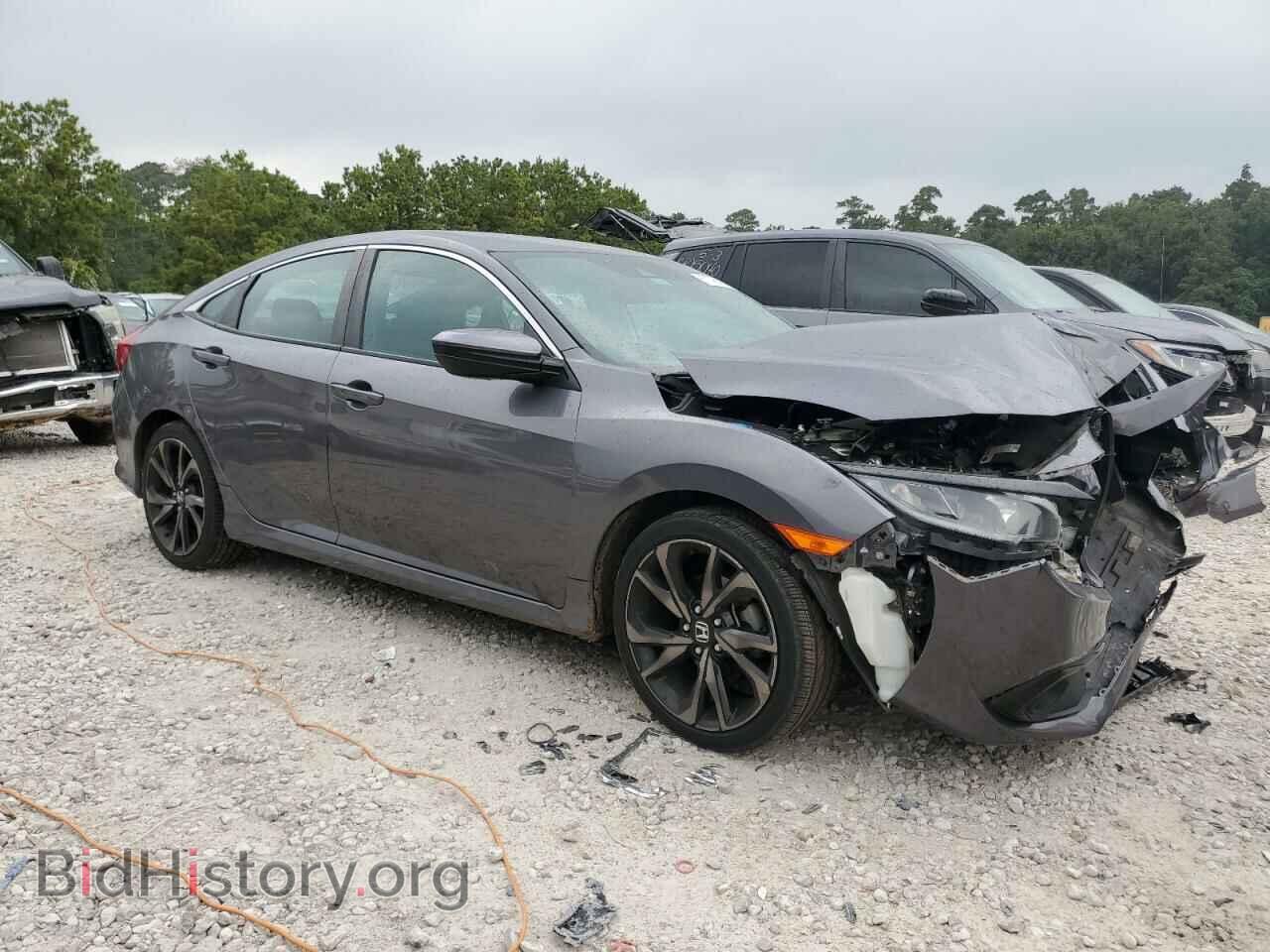 2021 HONDA CIVIC - VIN: 19XFC2F87ME202986 - Фото 4