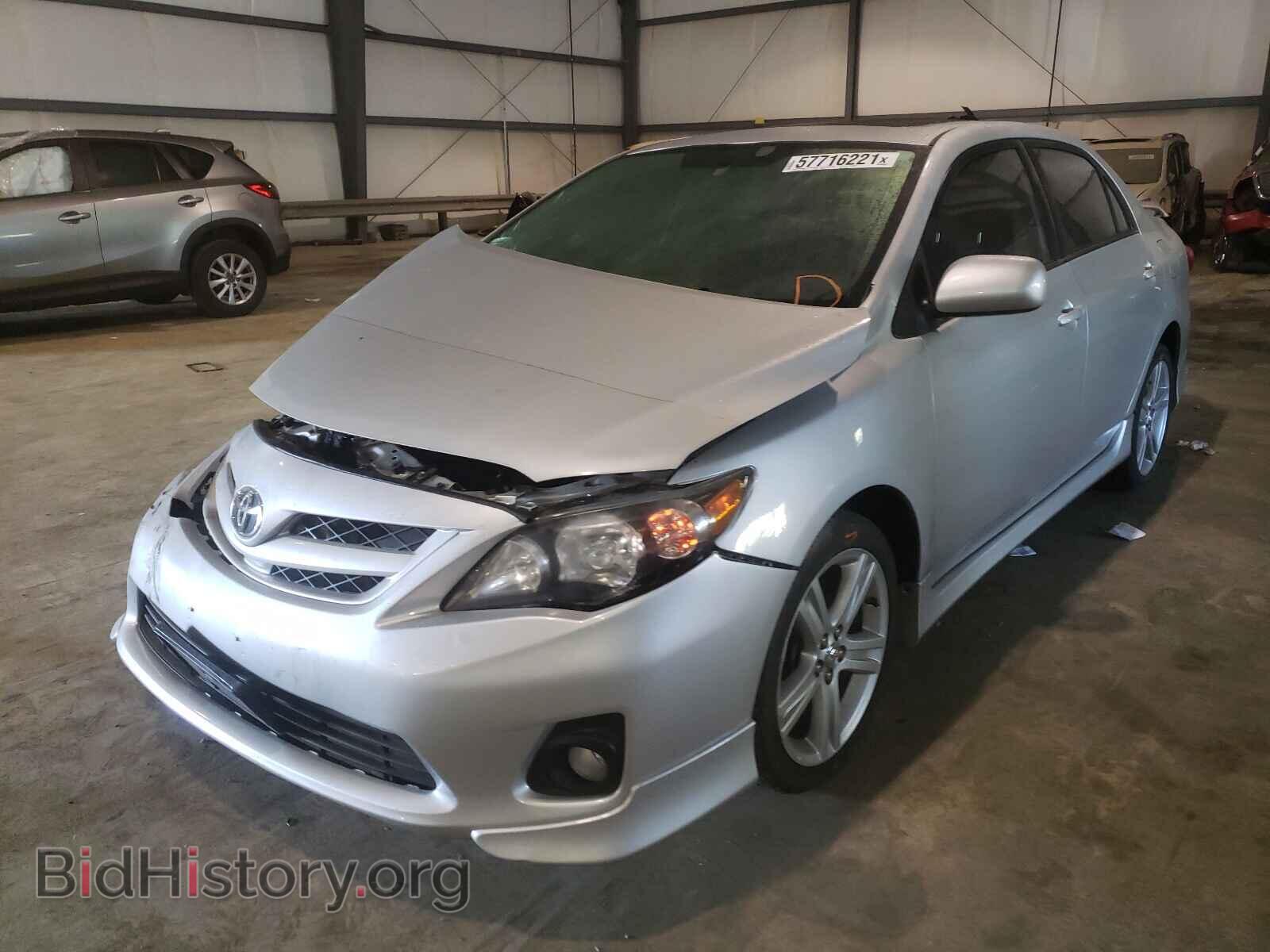 2013 TOYOTA COROLLA - VIN: 2T1BU4EE1DC926458 - Фото 2