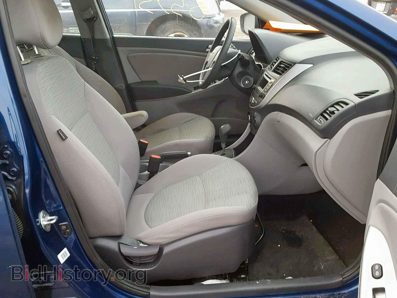 2016 HYUNDAI ACCENT - VIN: KMHCT4AE0GU996095 - Фото 5