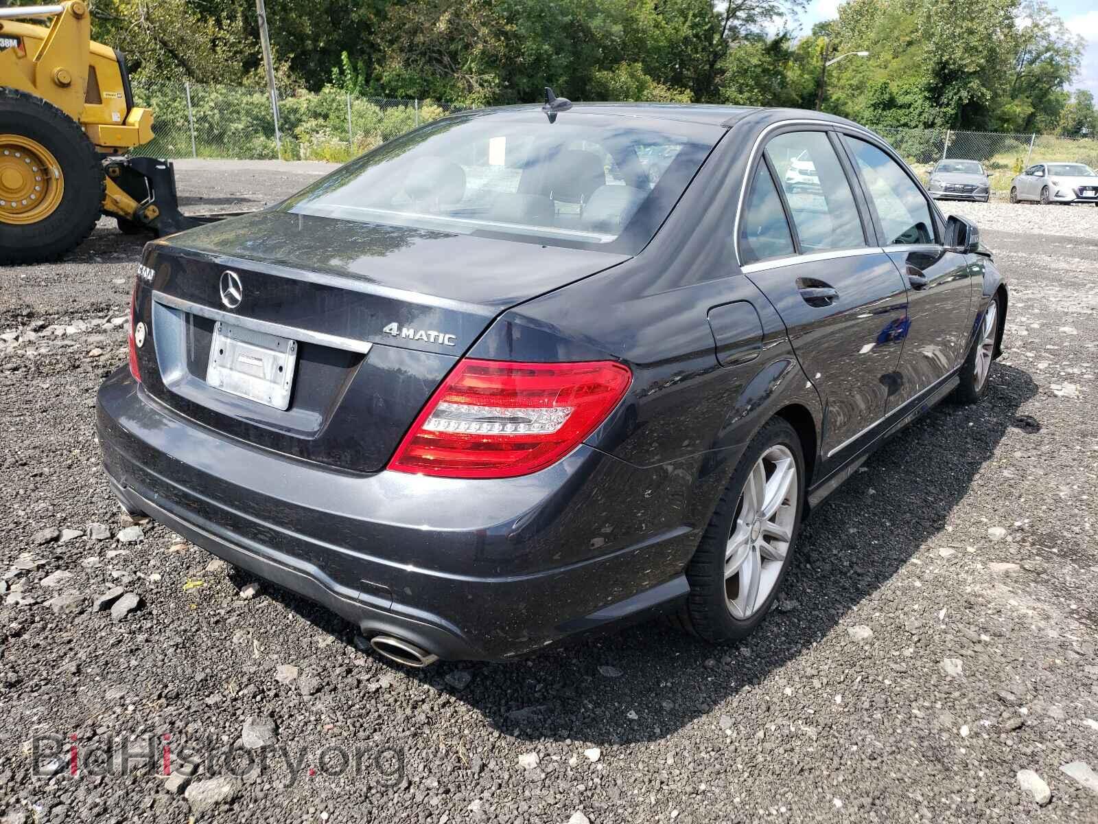 2012 MERCEDES-BENZ C-CLASS - VIN: WDDGF8BB1CR197616 - Фото 4