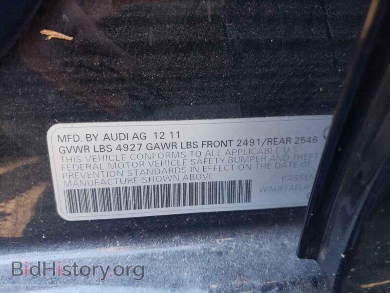 2012 Audi A4 (VIN WAUFFAFL6CN017678) — photo 10 of 10
