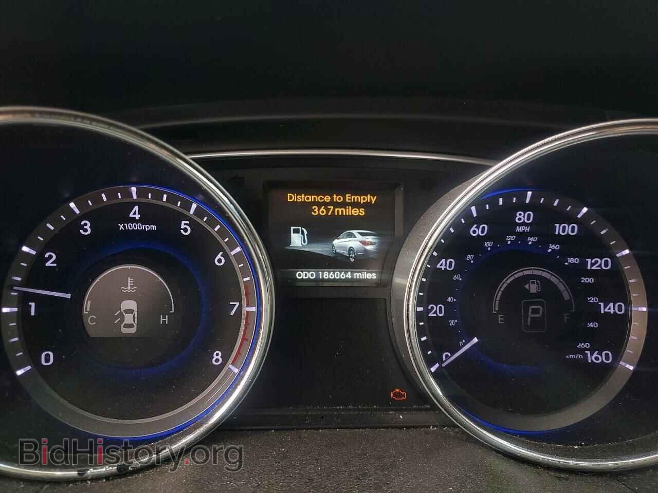 2014 HYUNDAI SONATA - VIN: 5NPEC4AC7EH892190 - Фото 9