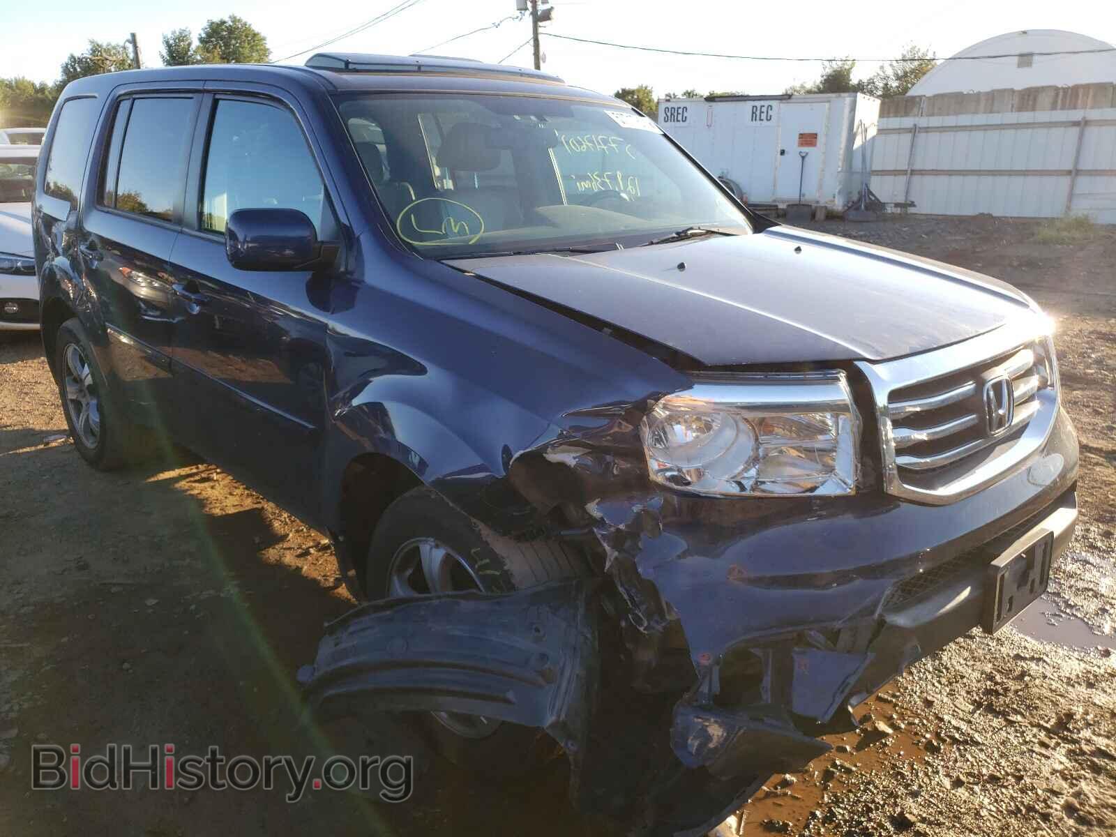 Фотография 5FNYF4H51DB007510 - HONDA PILOT 2013