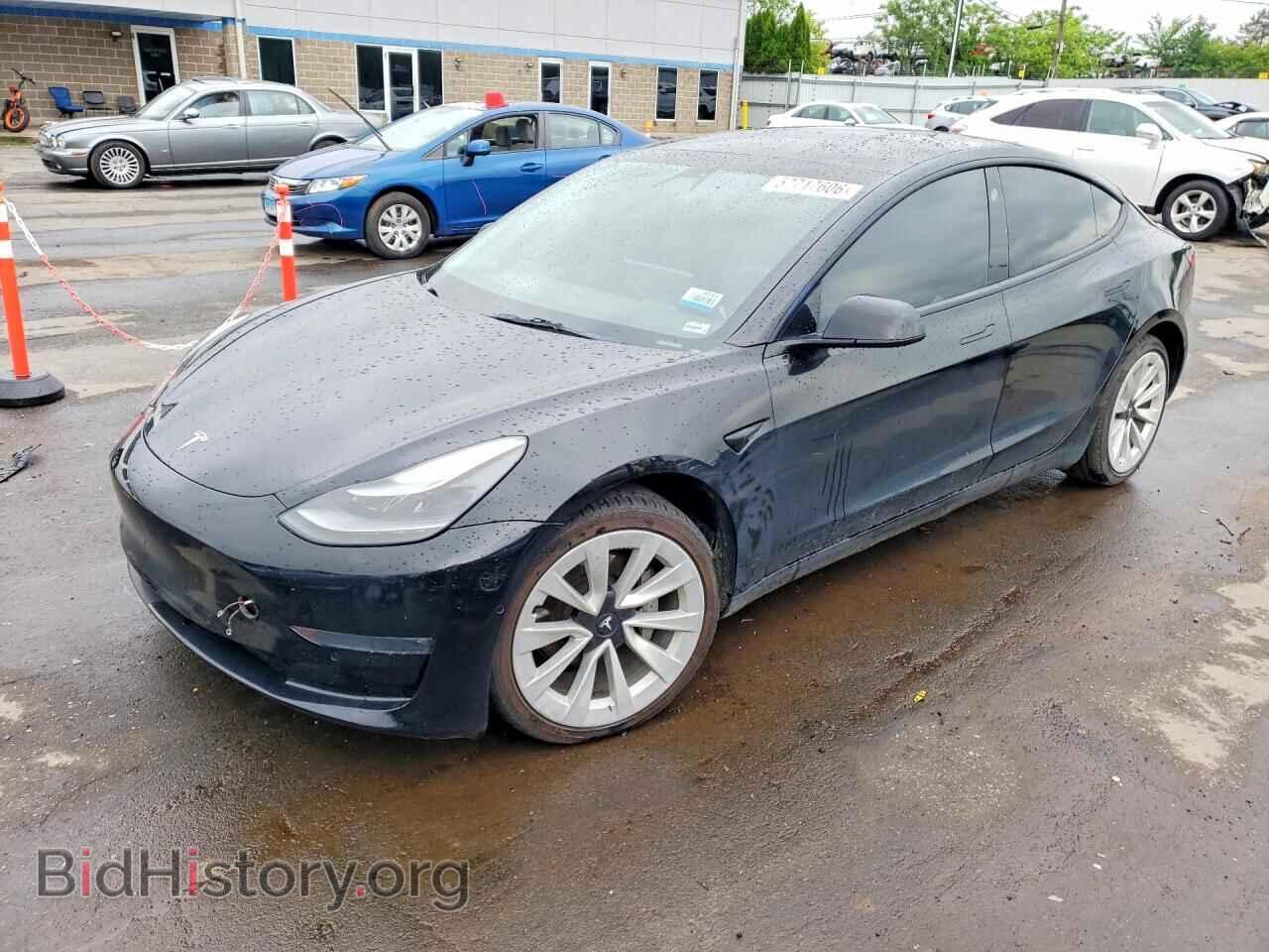 Фотография 5YJ3E1EB0NF144154 - TESLA MODEL 3 2022
