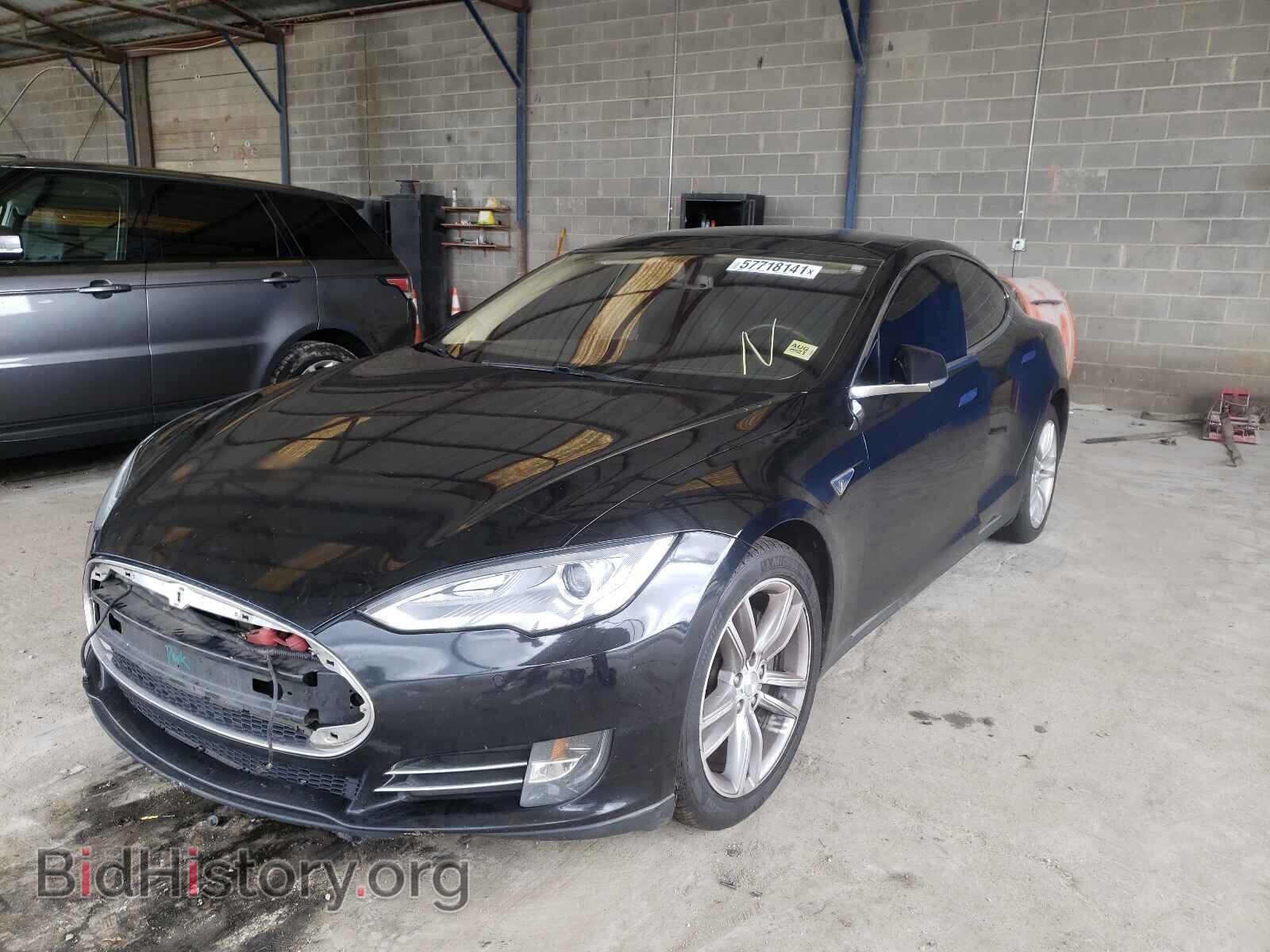 2014 TESLA MODEL S - VIN: 5YJSA1H16EFP47040 - Photo 2
