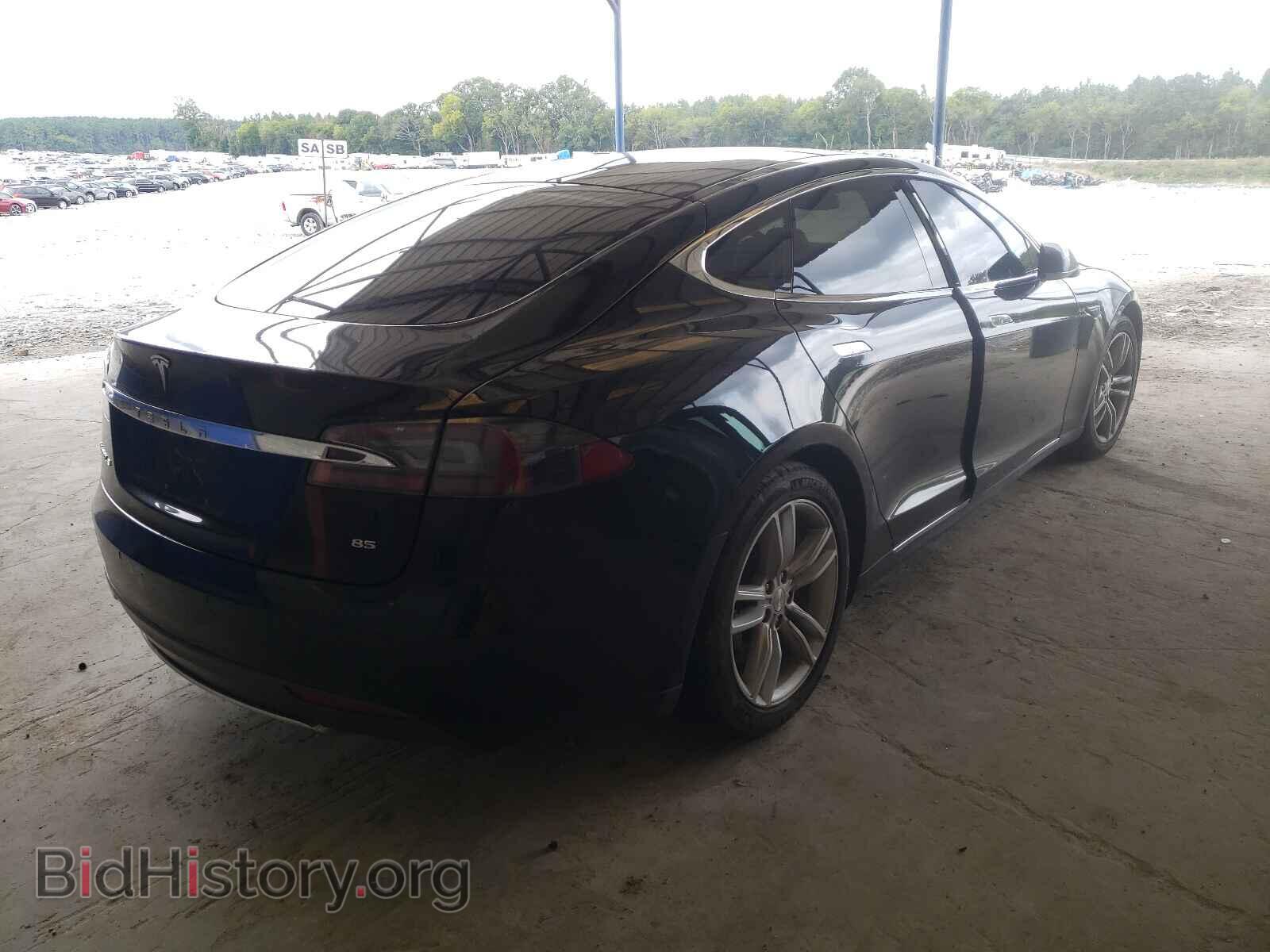 2014 TESLA MODEL S - VIN: 5YJSA1H16EFP47040 - Photo 4