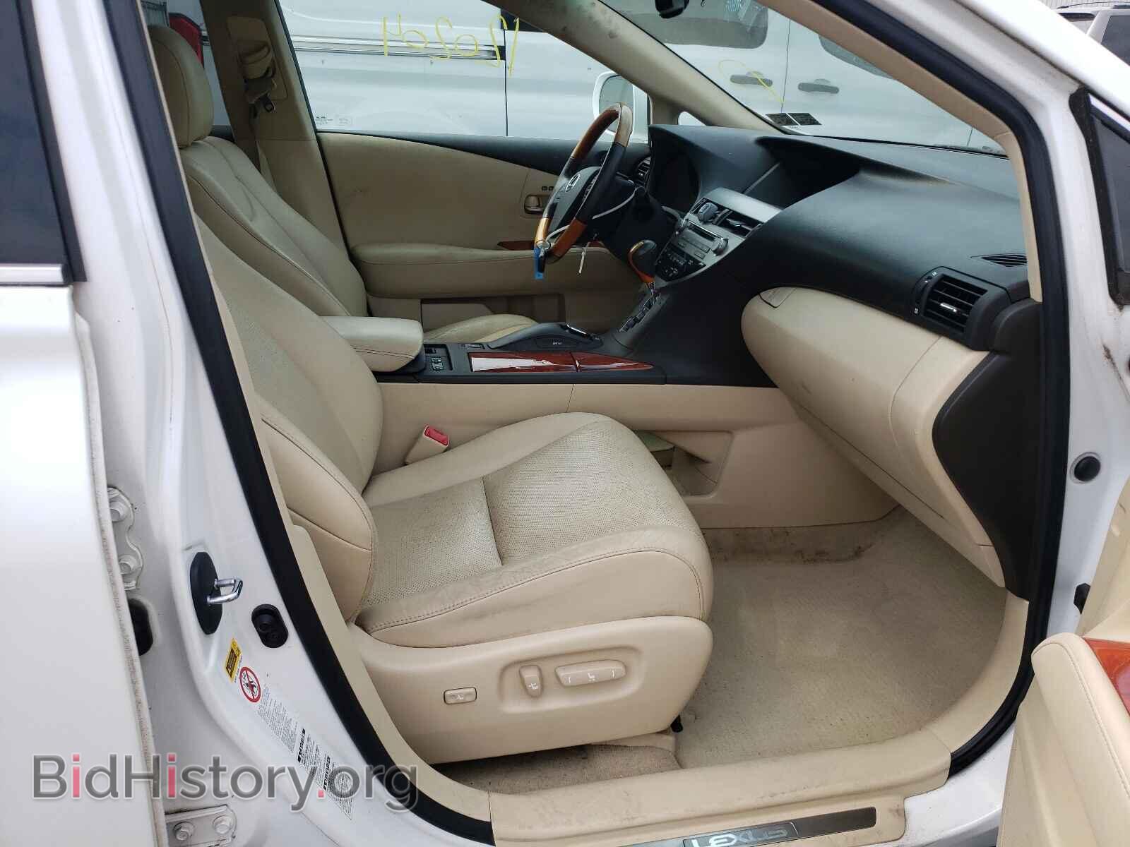 2010 LEXUS RX350 - VIN: 2T2BK1BA4AC026635 - Фото 5