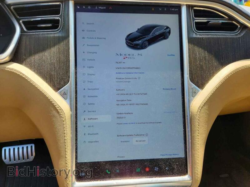 2013 Tesla MODEL S (VIN 5YJSA1CP5DFP08823) — photo 9 of 12