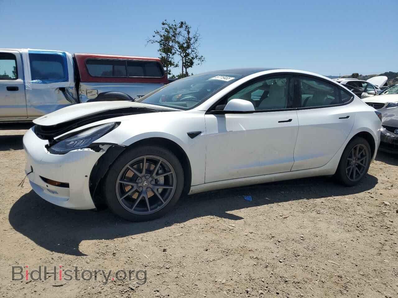 Photo 5YJ3E1EB6MF858594 - TESLA MODEL 3 2021