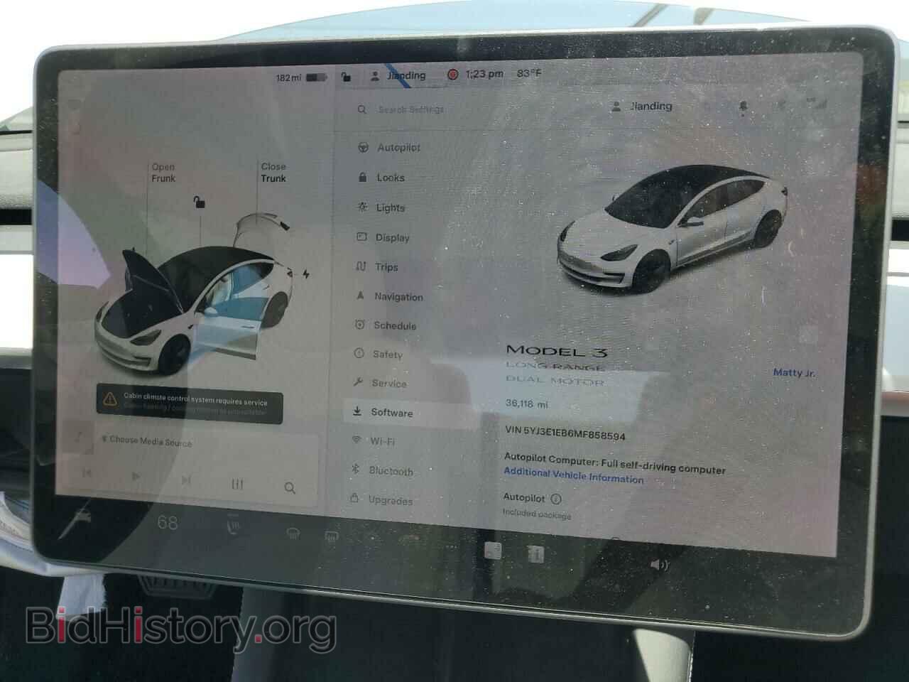 2021 TESLA MODEL 3 - VIN: 5YJ3E1EB6MF858594 - Photo 9