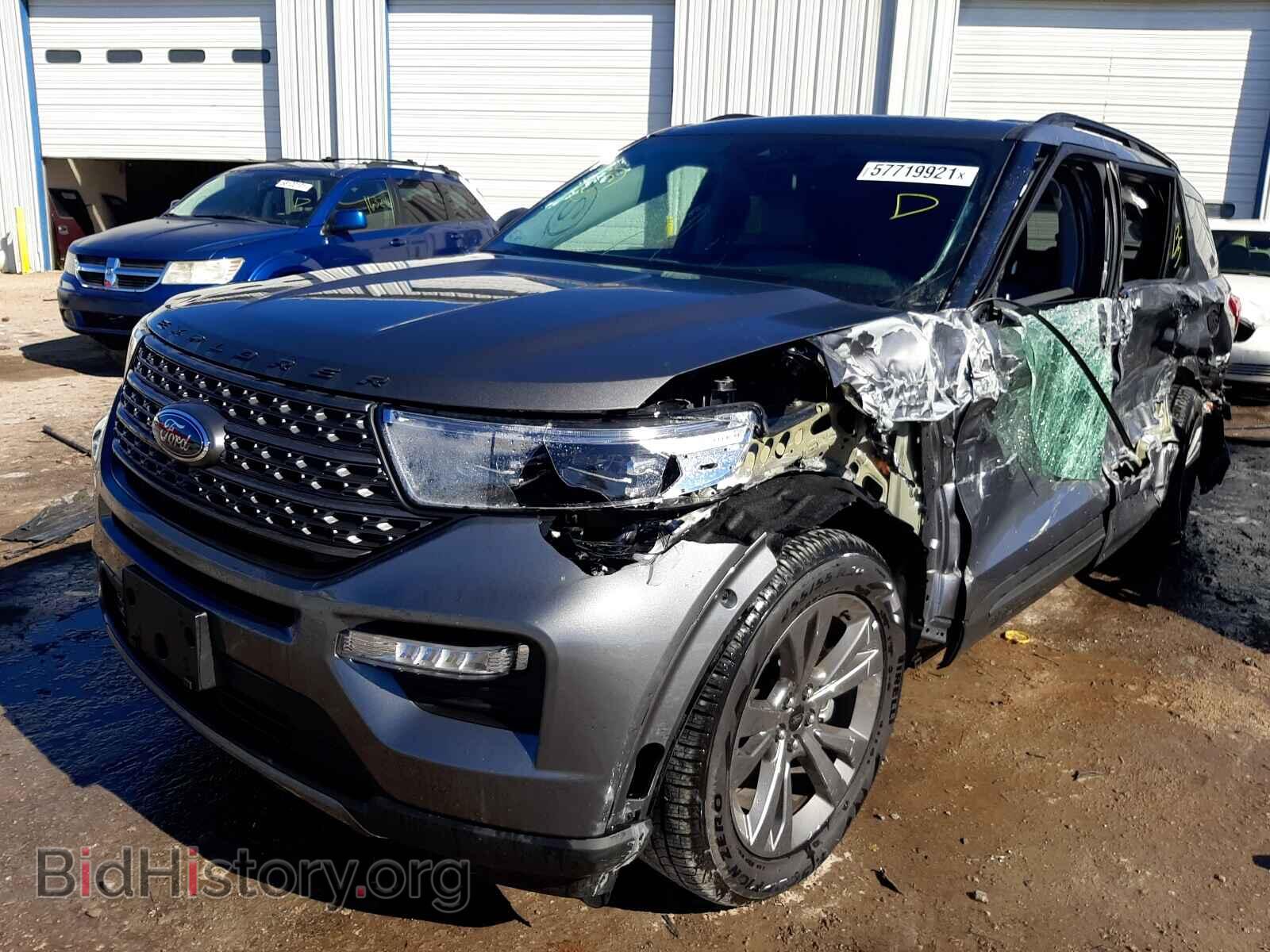 2021 FORD EXPLORER - VIN: 1FMSK7DH0MGB39212 - Фото 2