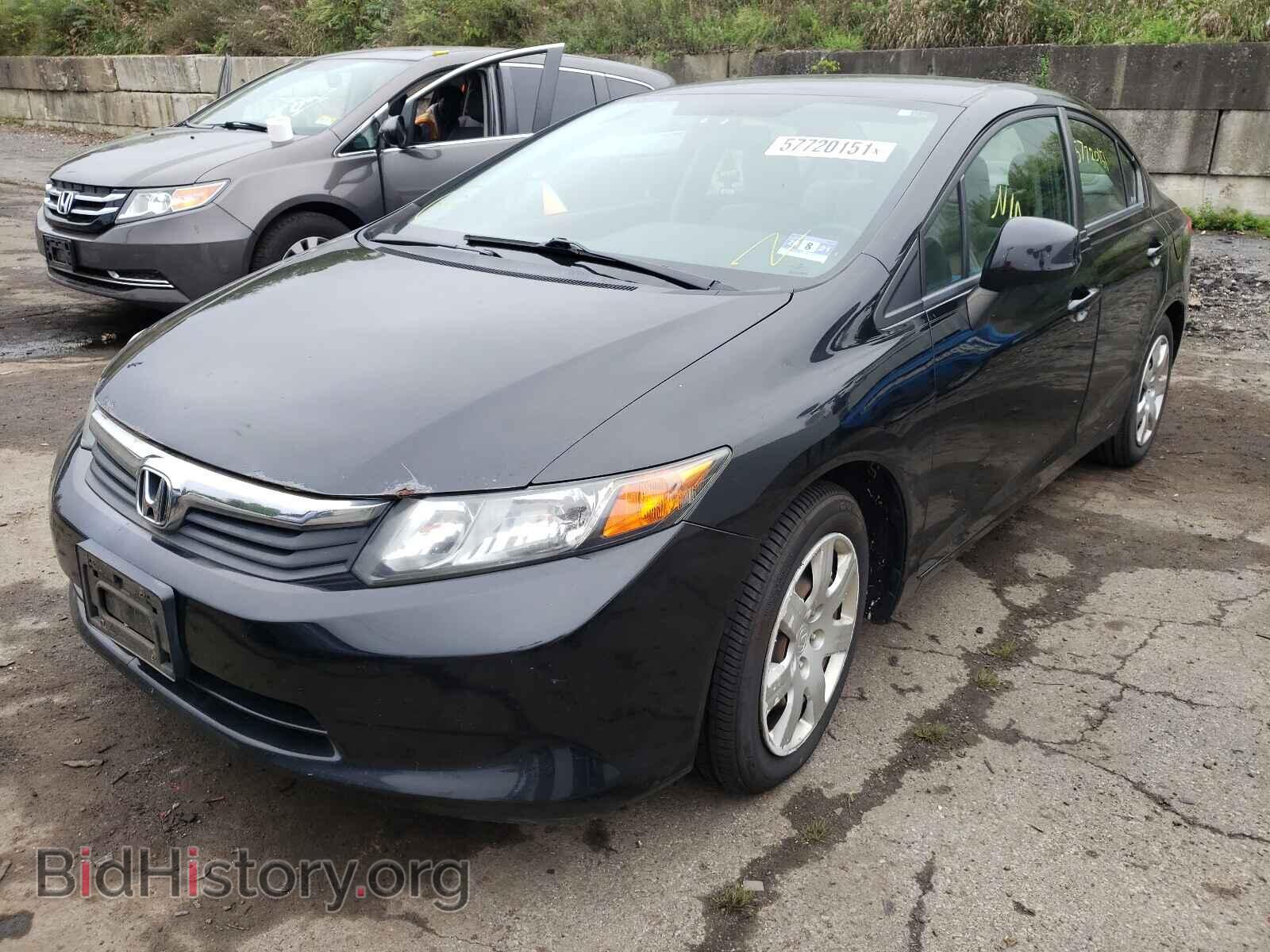 2012 HONDA CIVIC - VIN: 19XFB2F55CE360265 - Фото 2