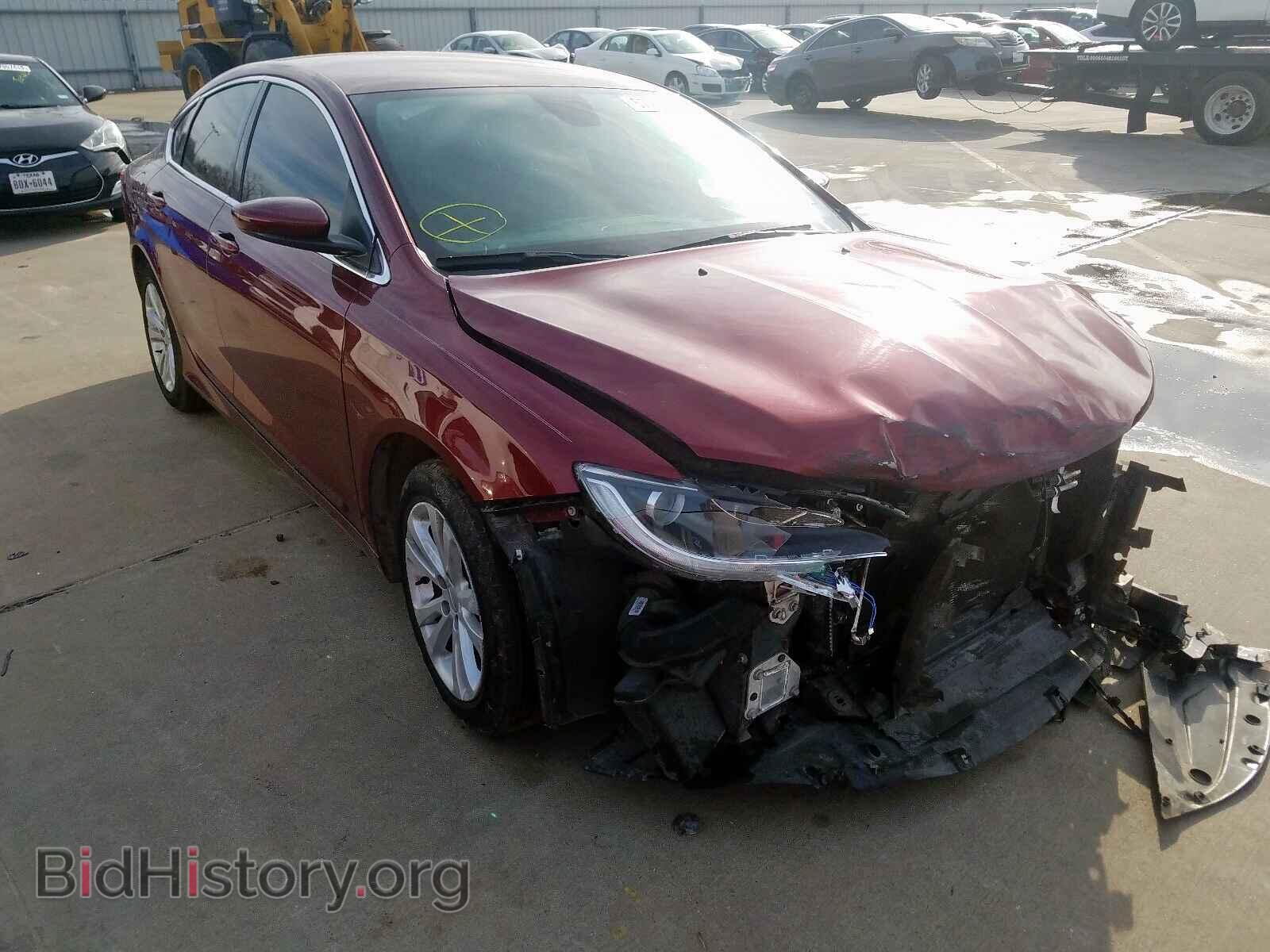 Фотография 1C3CCCAB6FN716133 - CHRYSLER 200 2015